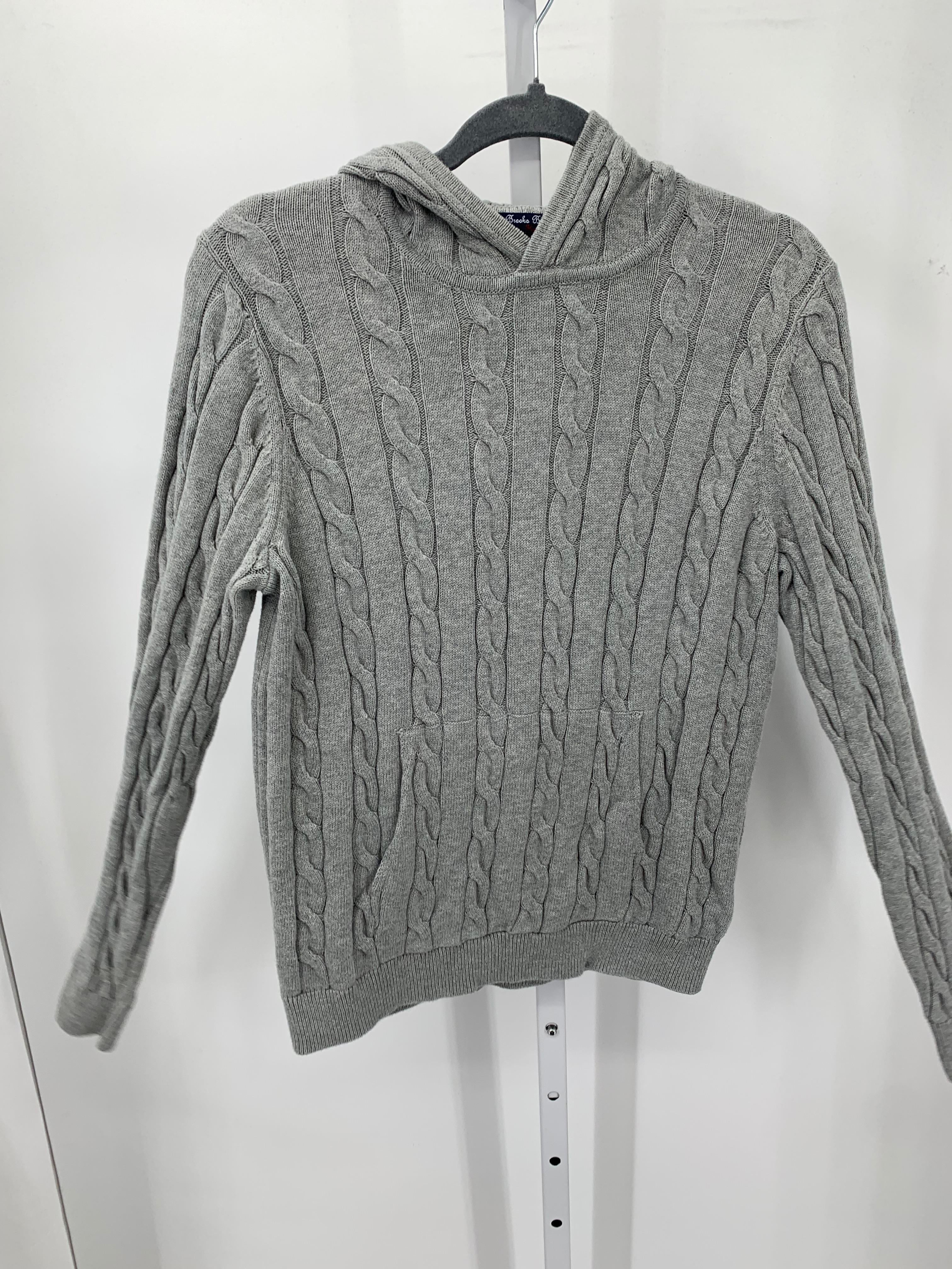 HOODED CABLE KNIT
