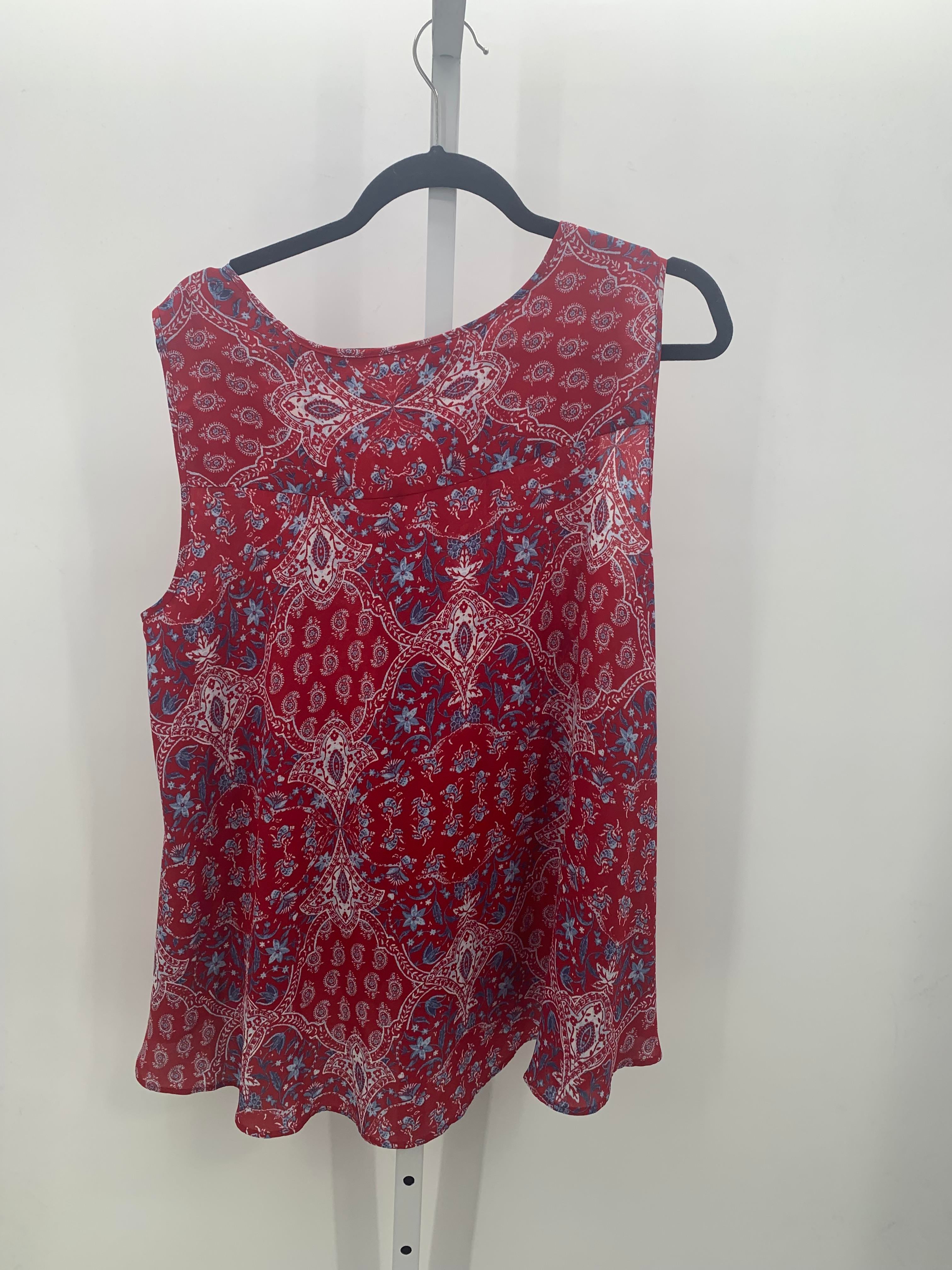 Style & Co. Size Large Misses Sleeveless Shirt