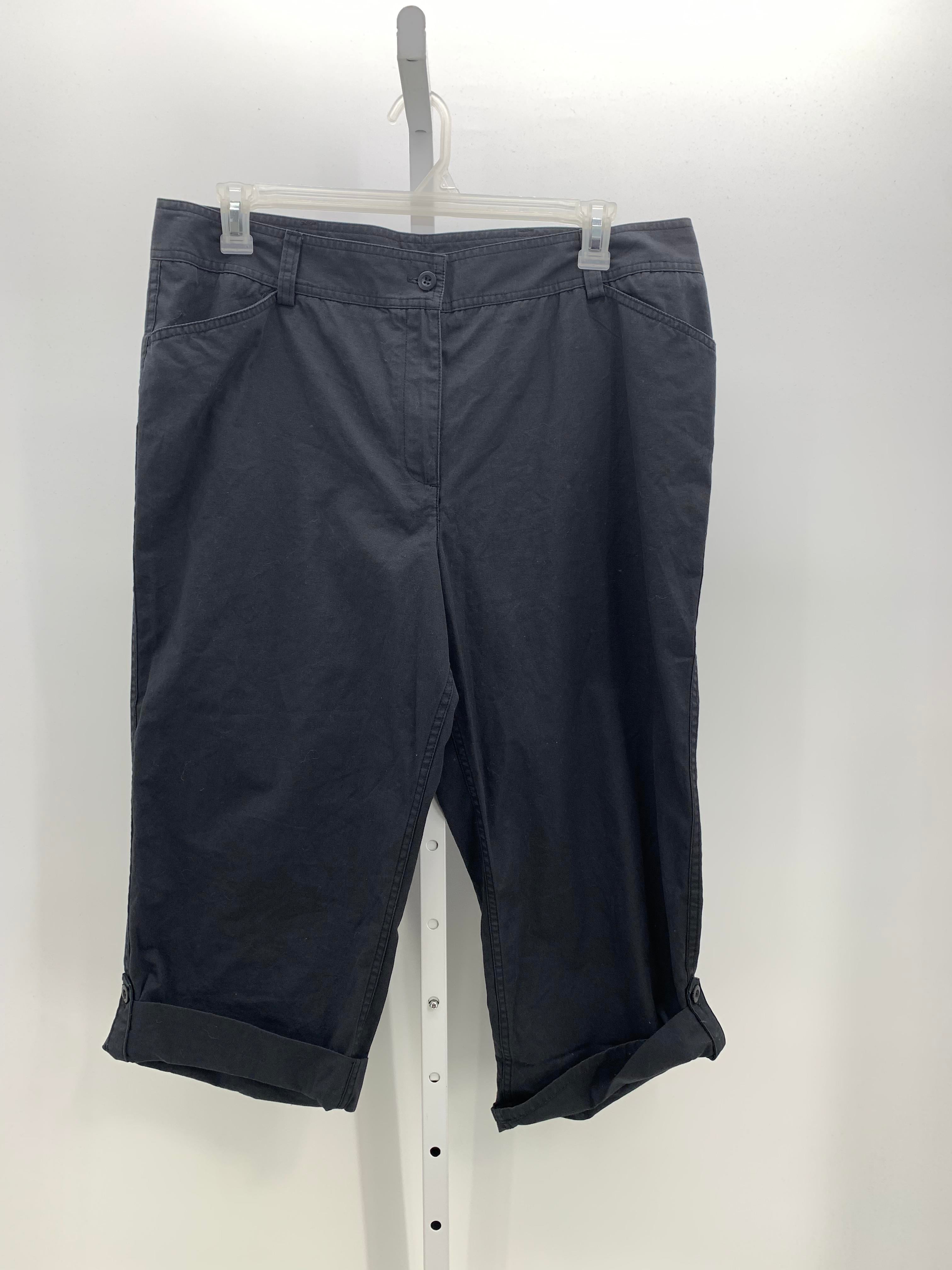 Charter Club Size 18 Misses Capri Pants
