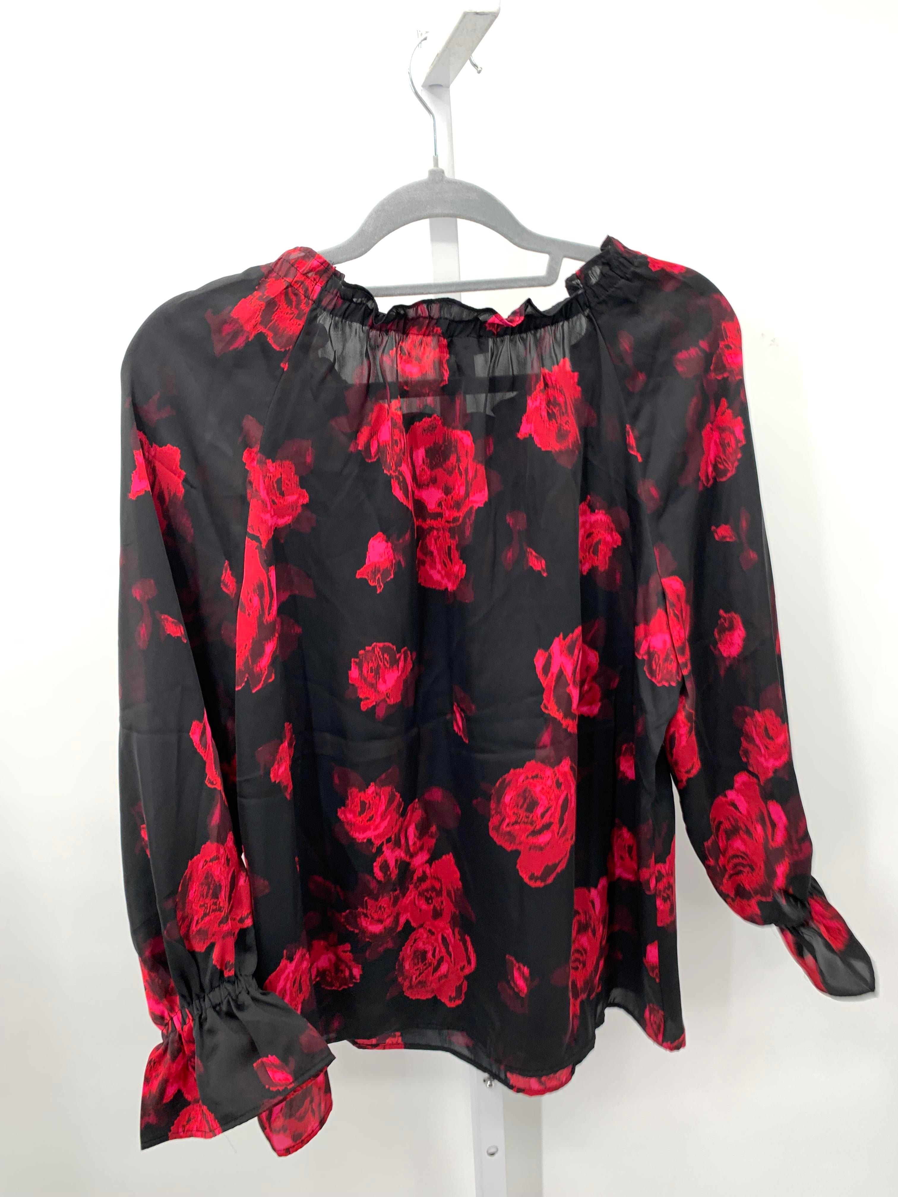 Talbots Size Medium Petite Petite Long Sleeve Shirt