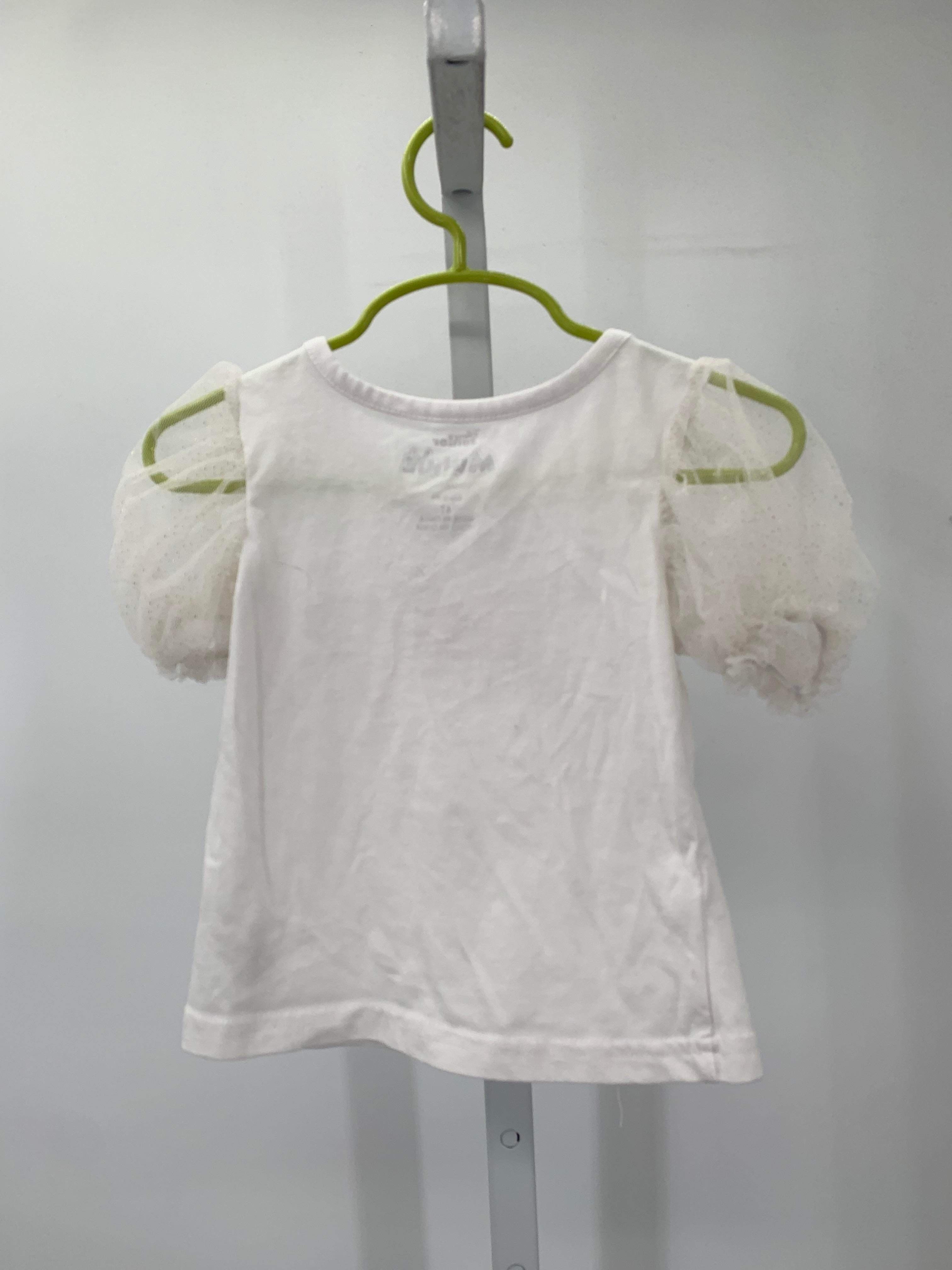 Disney Size 4T Girls Short Sleeve Shirt