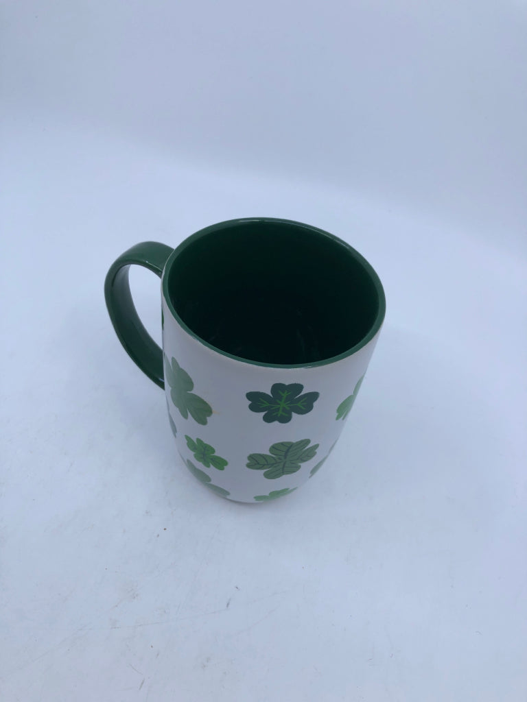 SPECTRUM 4 LEAF CLOVERS MUG.