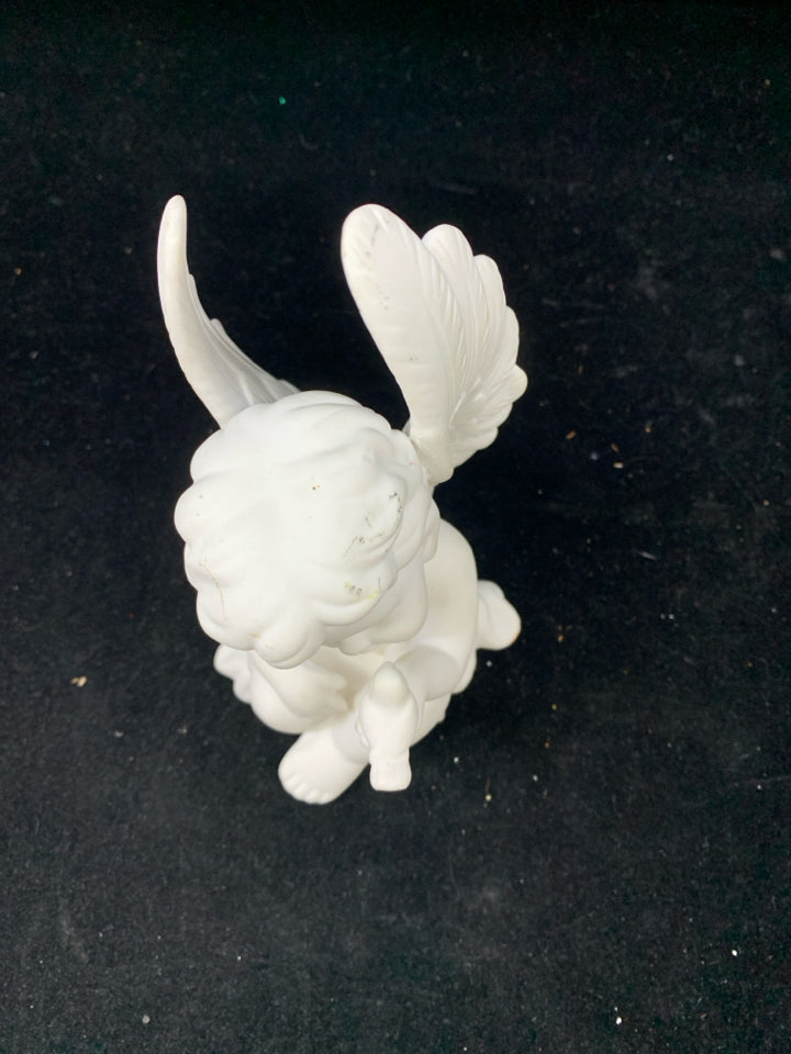 CERAMIC ANGEL W BIRD.