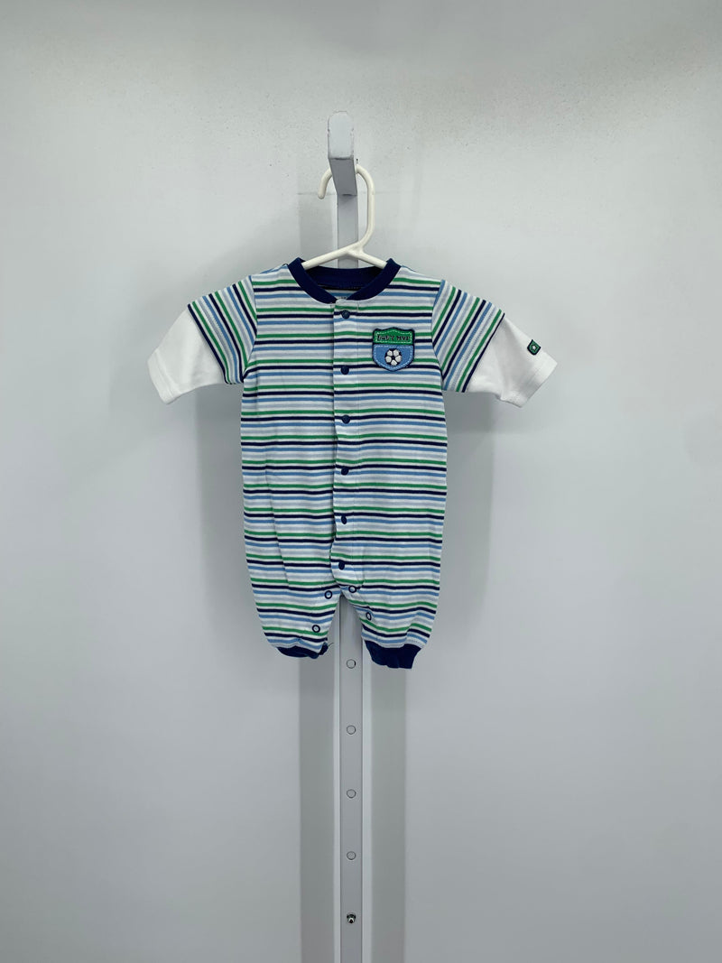 BLUE GREEN STRIPES KNIT