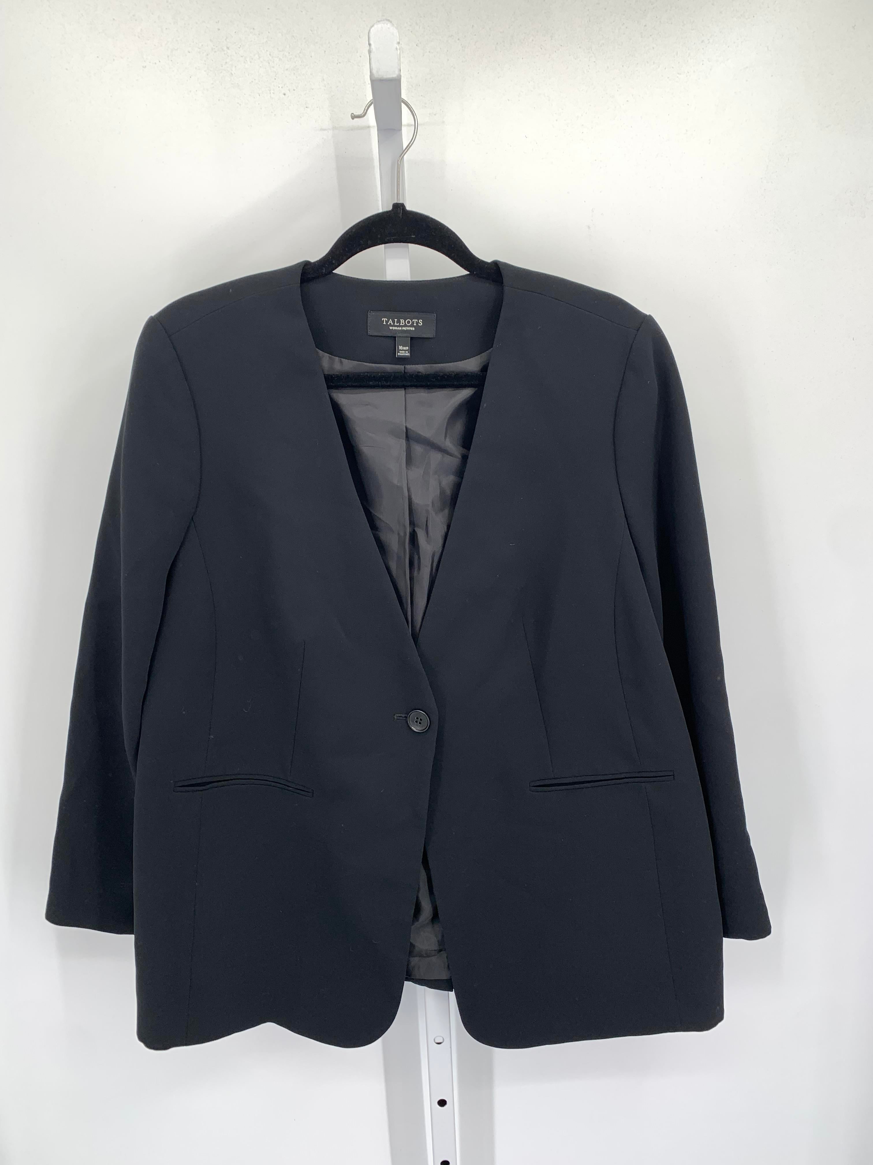 Talbots Size 16WP Womens Blazer