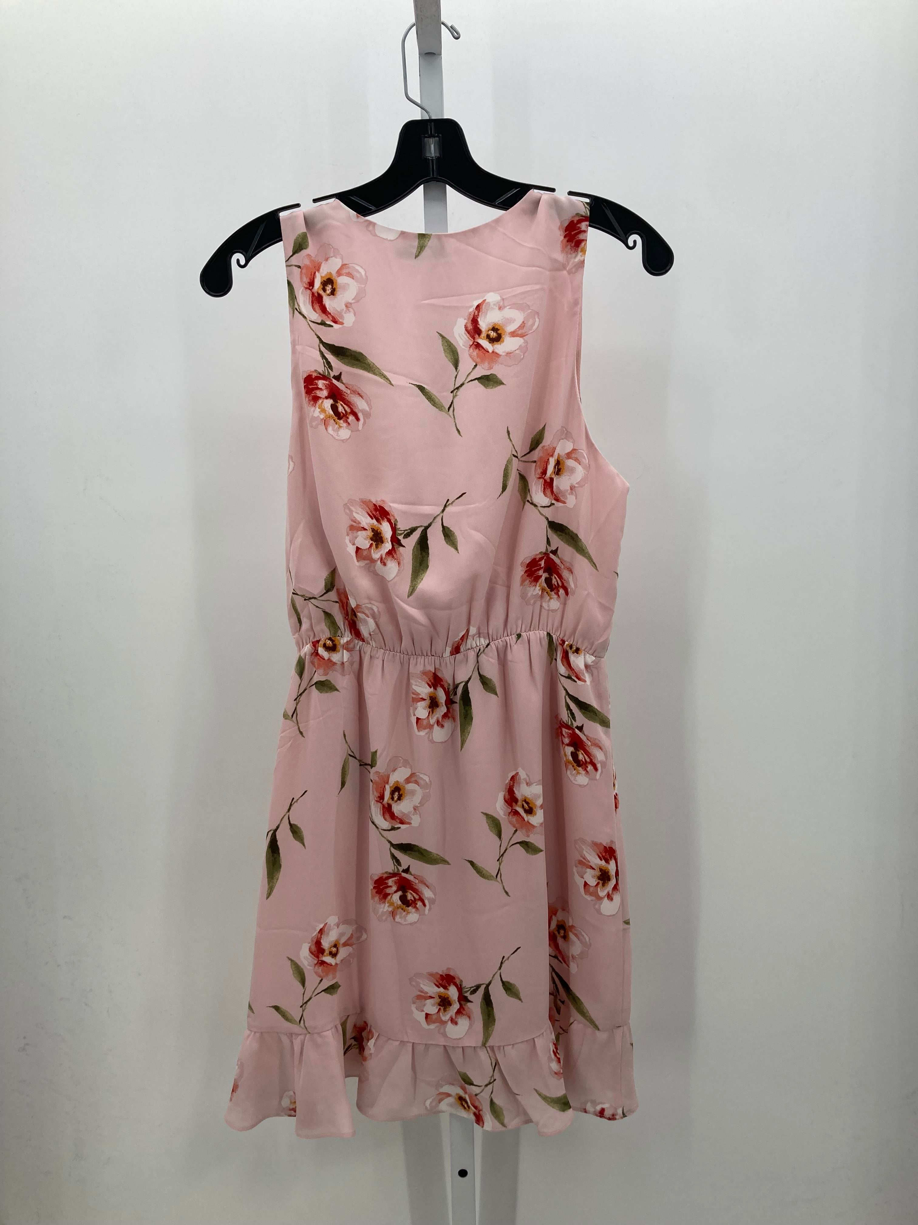 Soprano Size Large Misses Sleeveless Dress