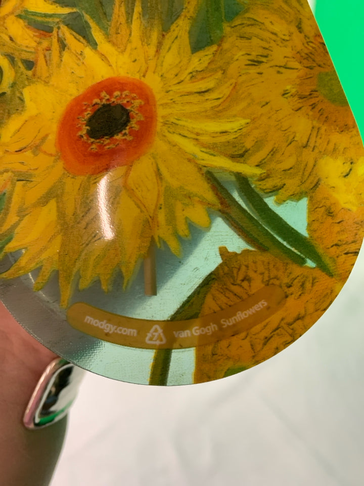 SUNFLOWER WINDOW VASE.