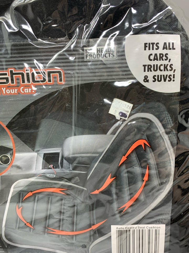 NIP HEATED CAR CUSHION.