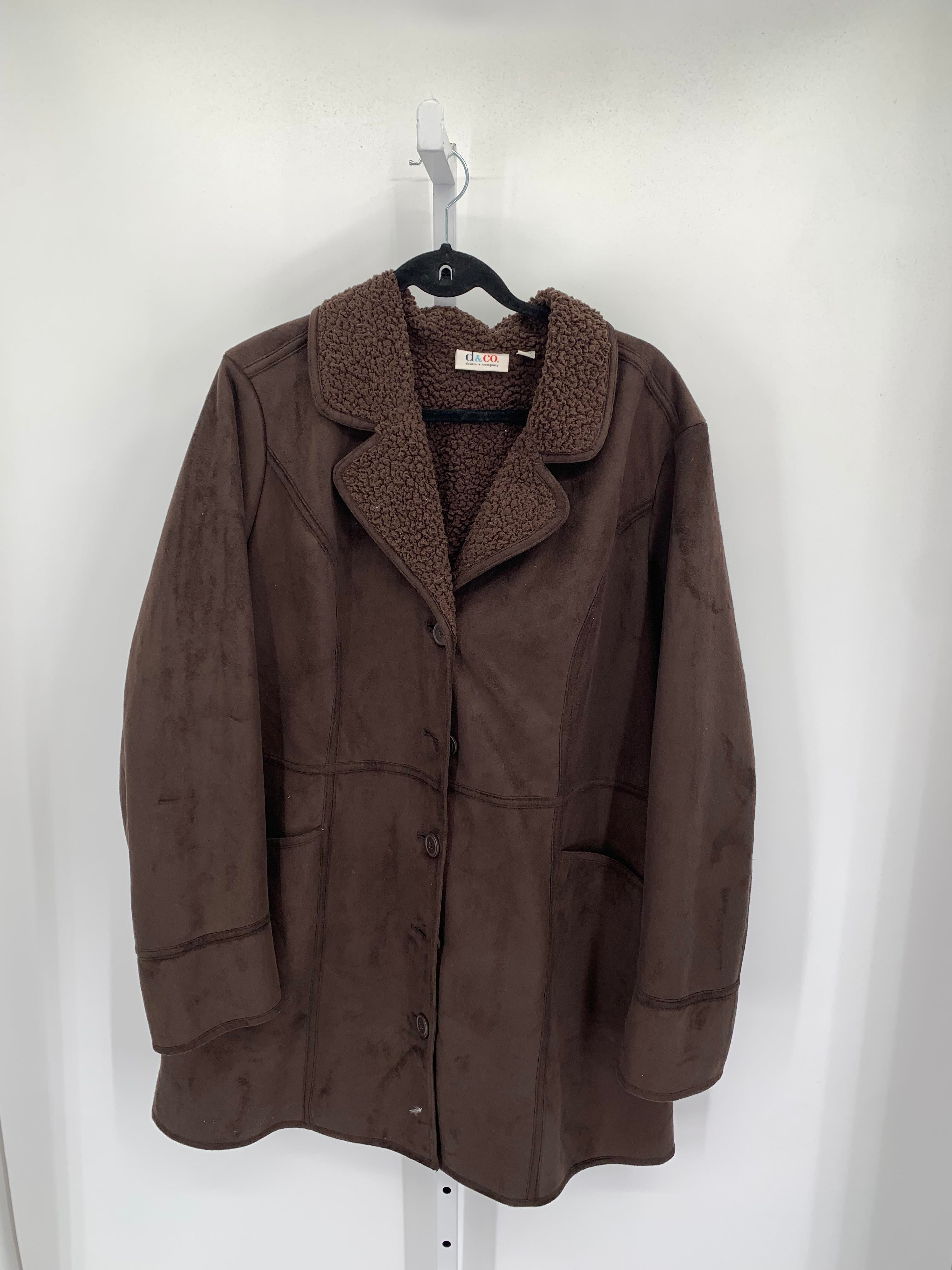 d & co. Size Extra Large Misses Jacket