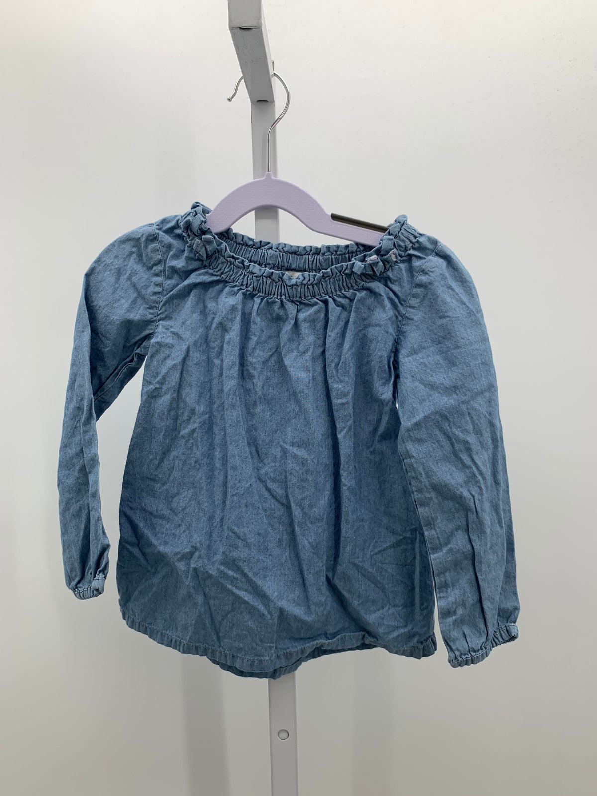 Carters Size 3T Girls Long Sleeve Shirt