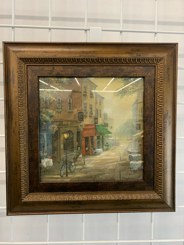 COUNTRY STREET PUB & BAKERY WALL HANGING.