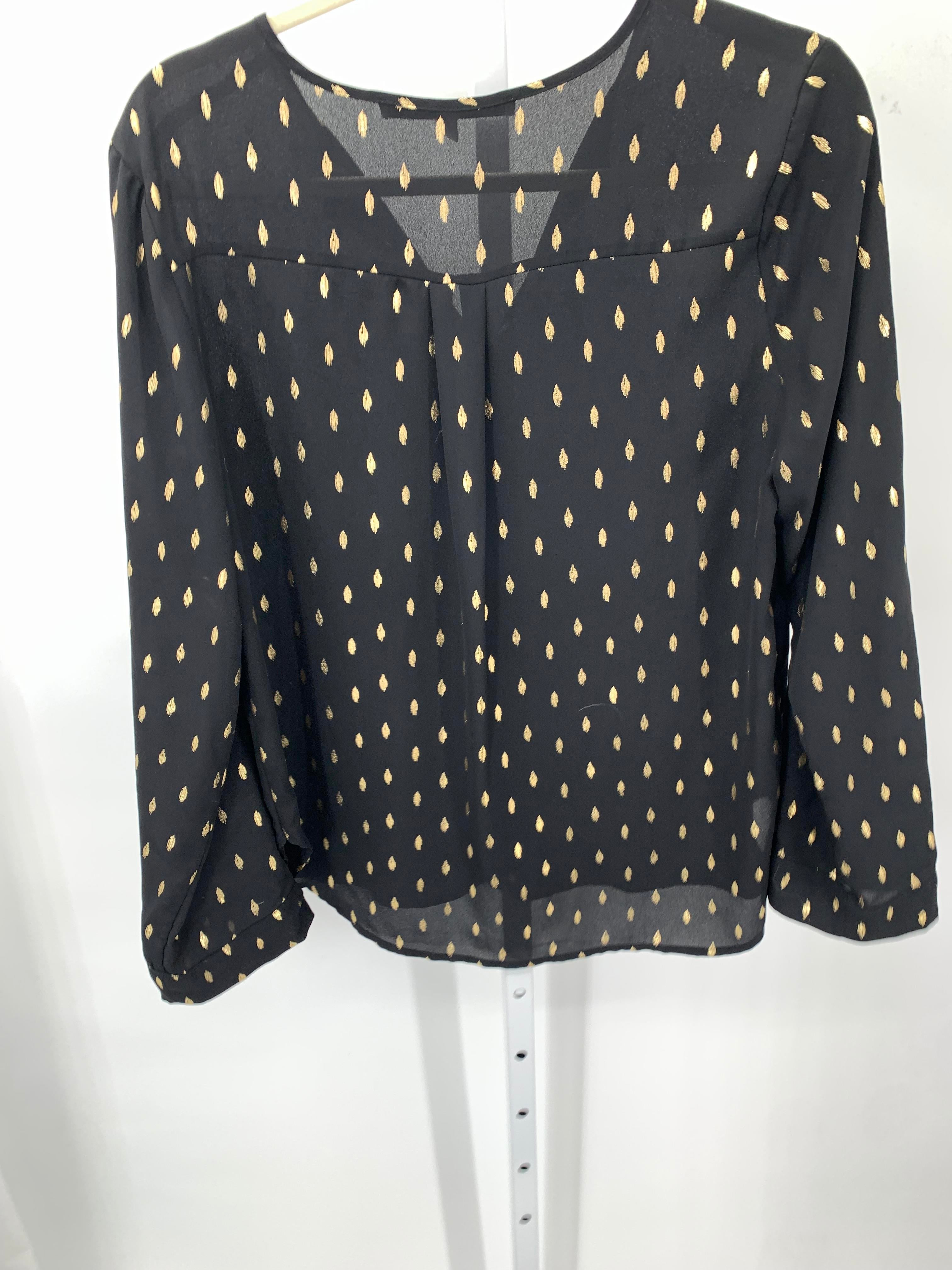 Collective Concepts Size Medium Misses Long Sleeve Shirt