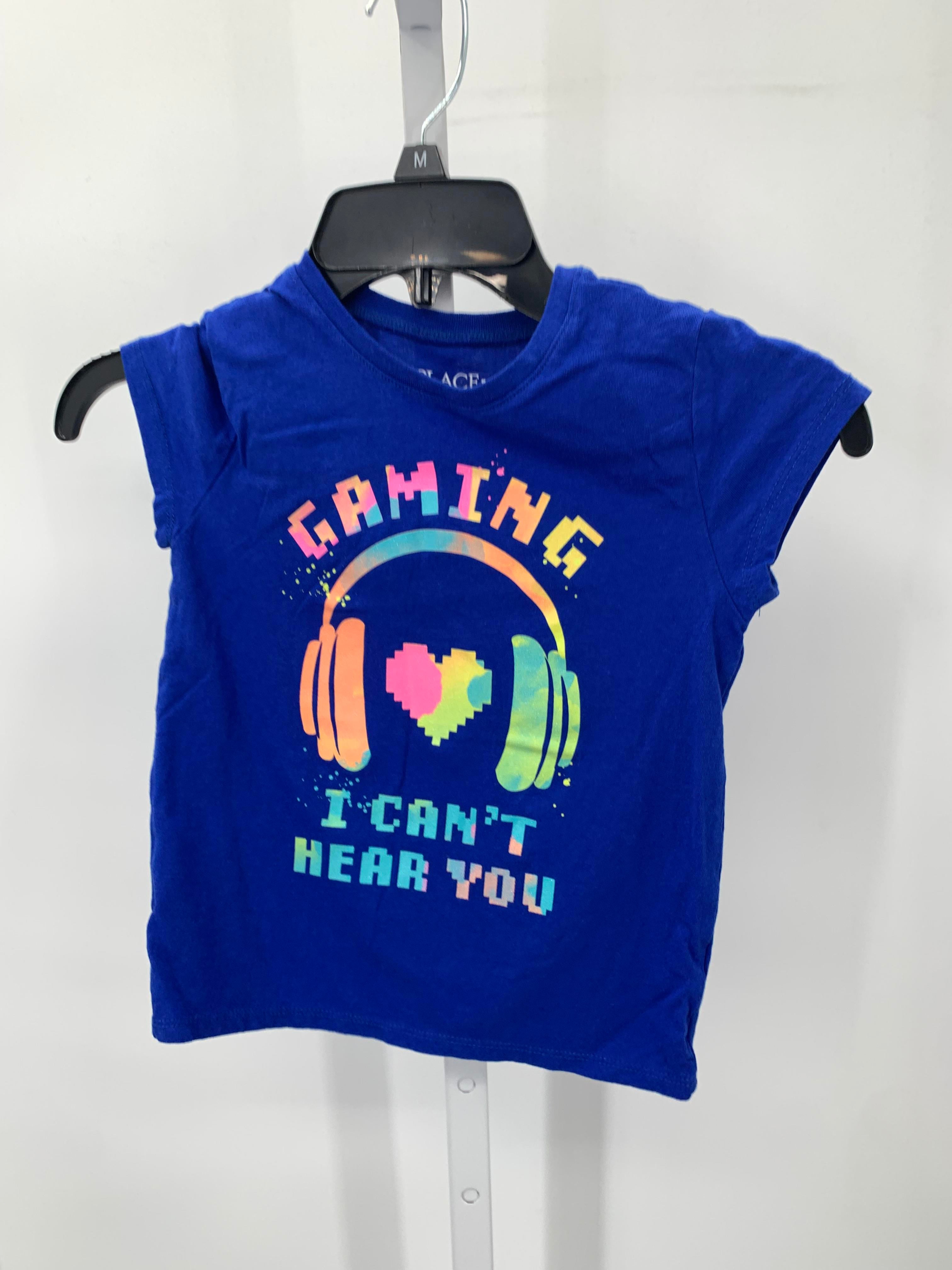 Children's Place Size 5-6 Girls Short Sleeve Shirt