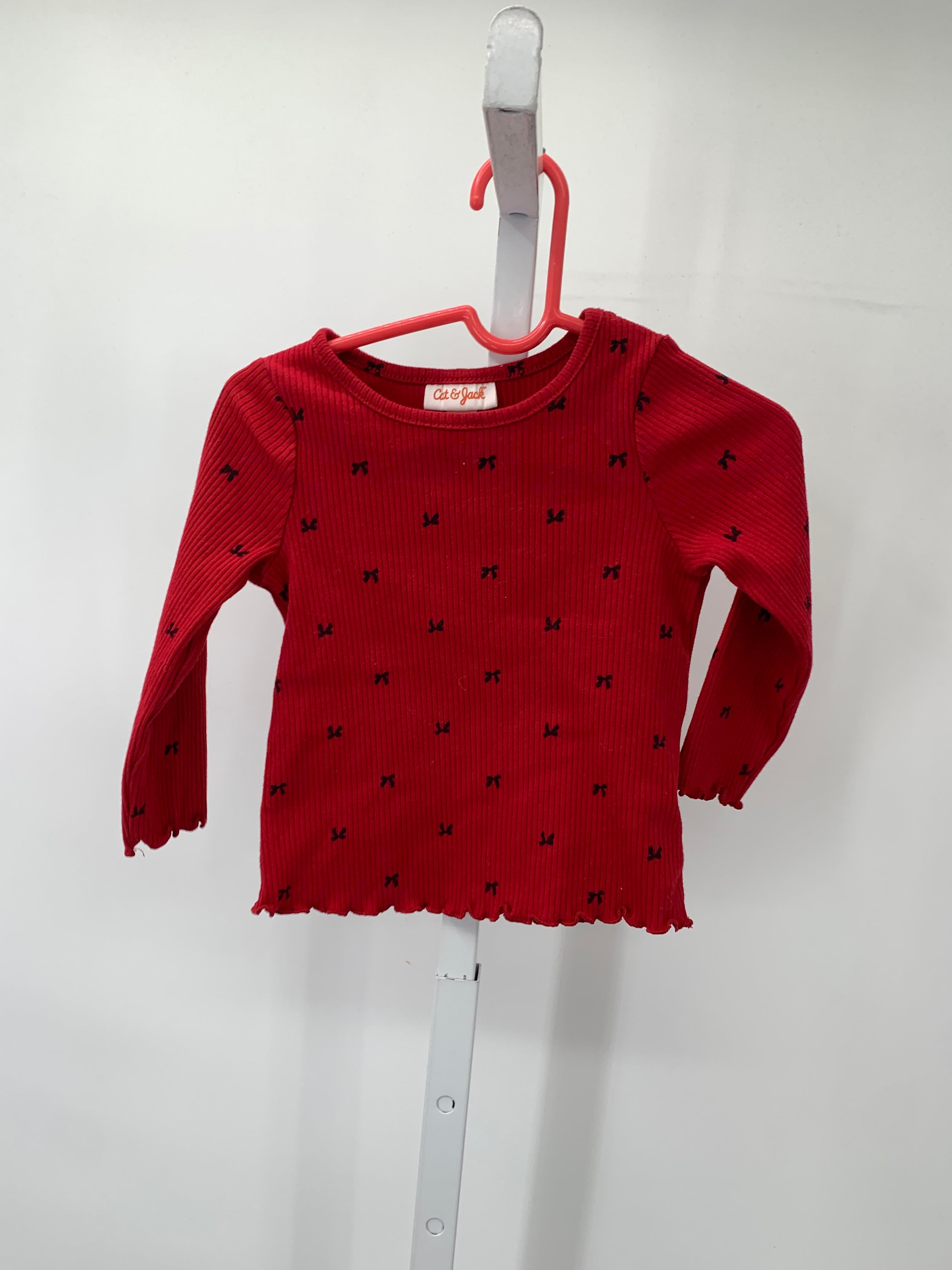 Cat & Jack Size 18 Months Girls Long Sleeve Shirt