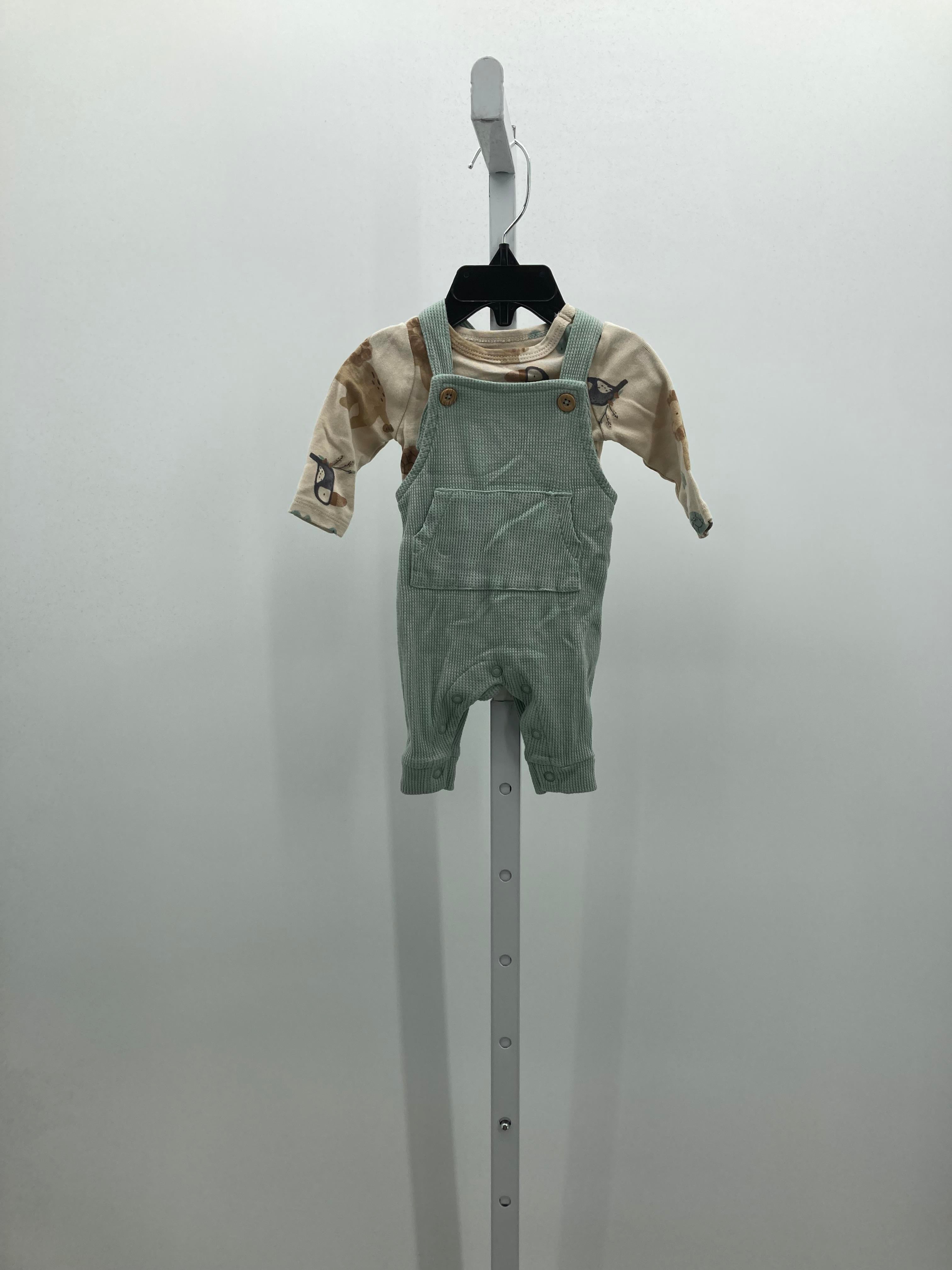 ANIMALS SHIRT GREEN OVERALLS