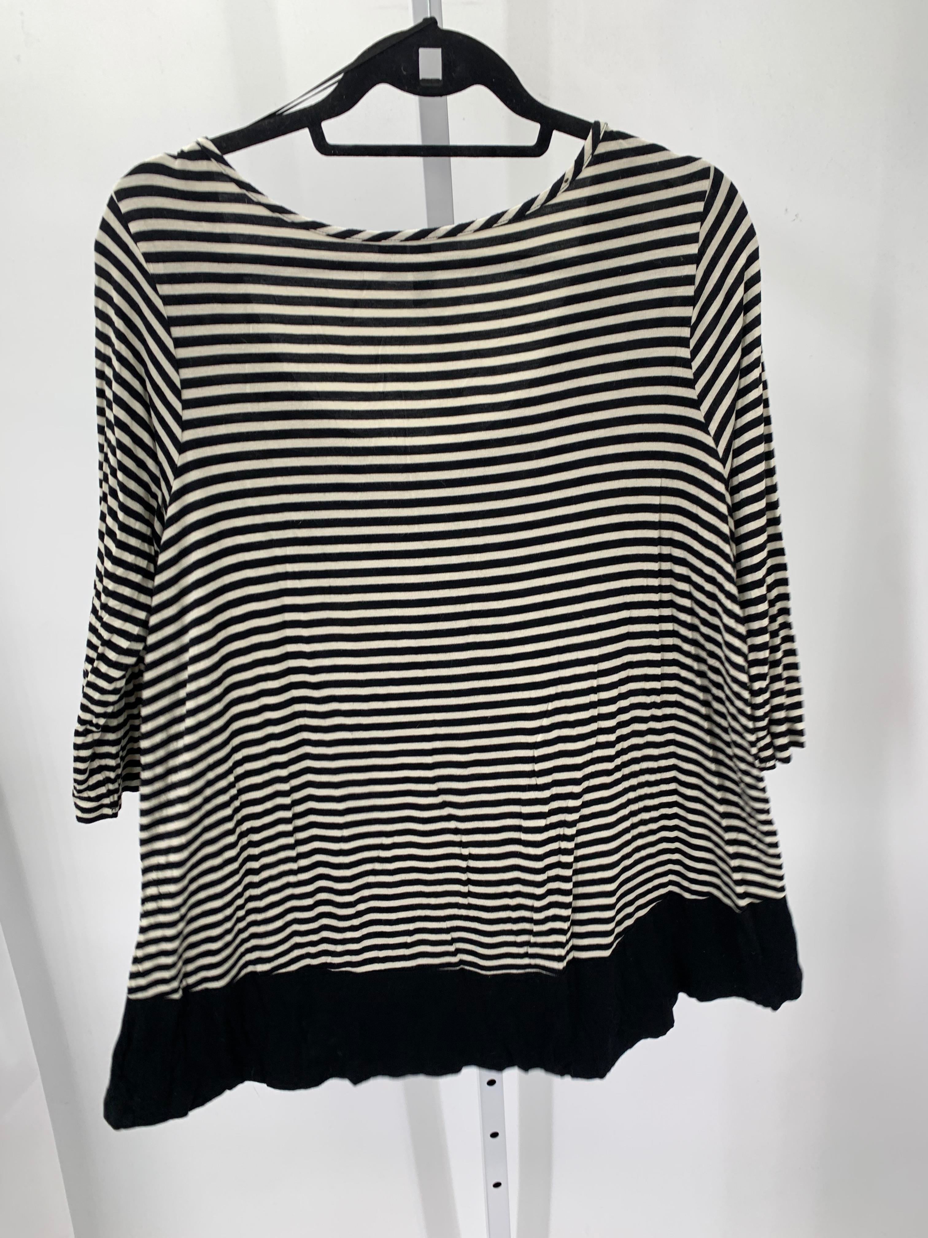 Cynthia Rowley Size 1X Womens 3/4 Sleeve Shirt