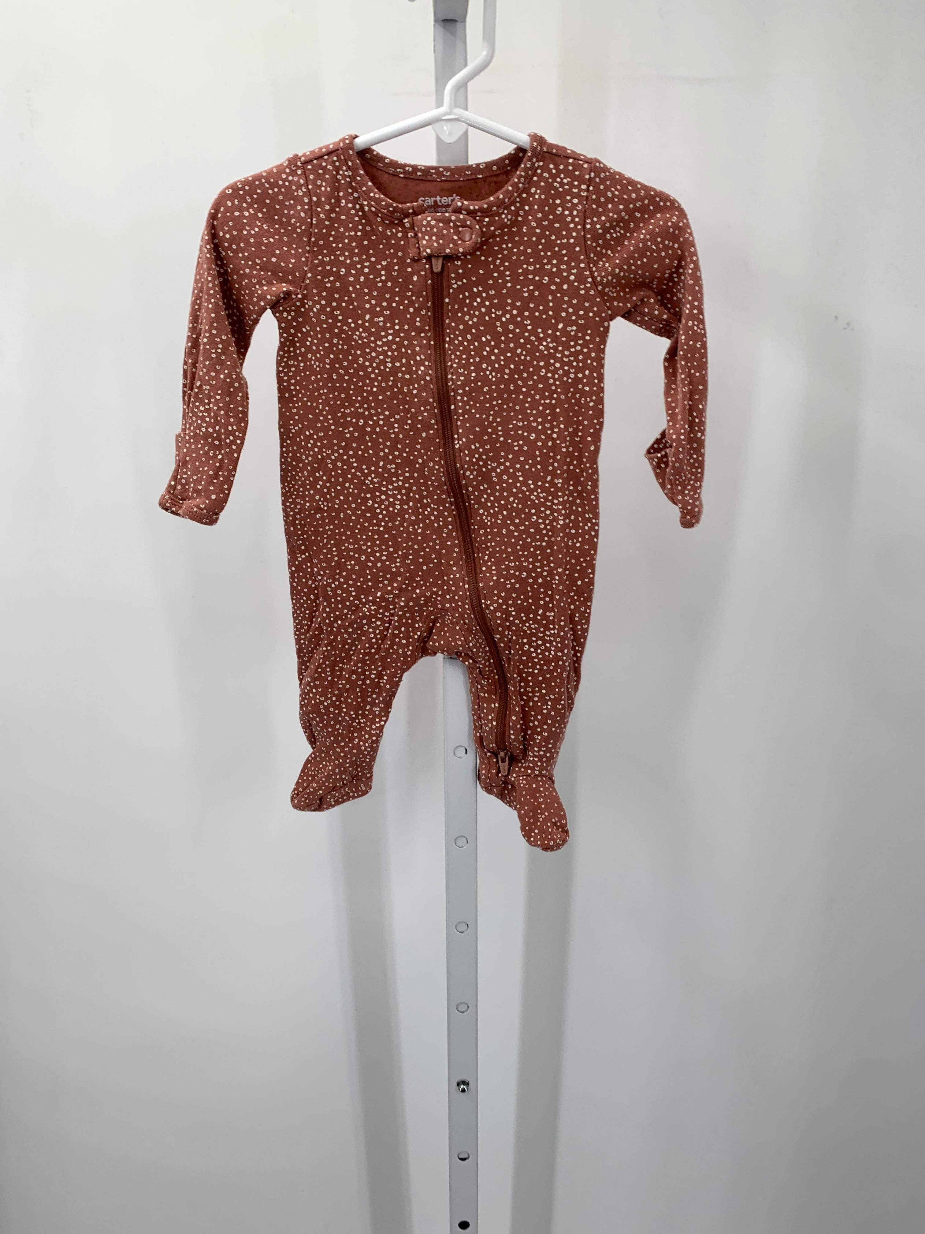 Carters Size 3 Months Girls Long Slv. Romper