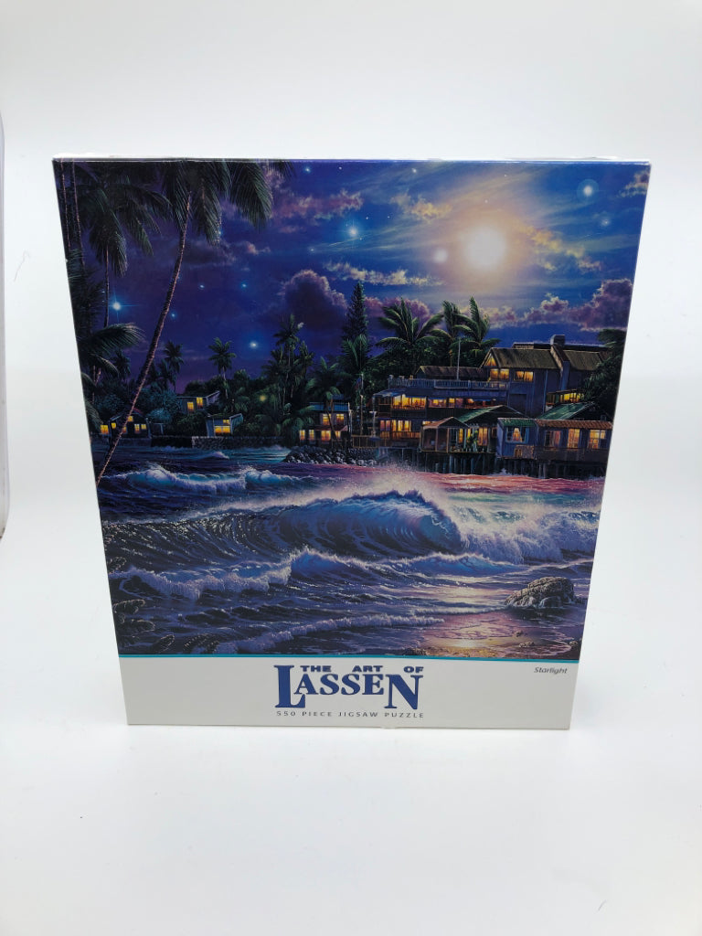 NIB STARLIGHT OCEAN AT NIGHT PUZZLE.