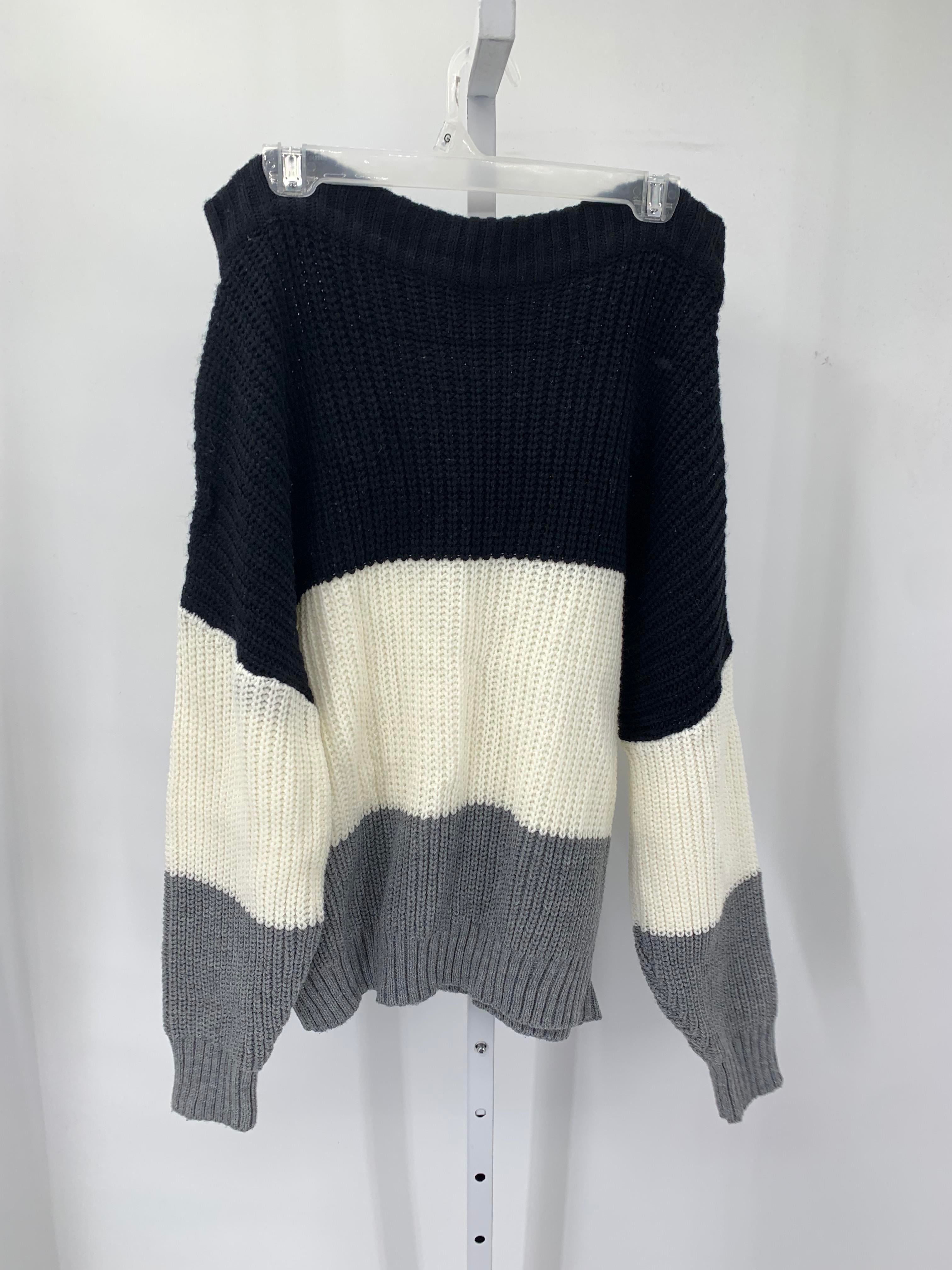 Size Medium Misses Long Slv Sweater