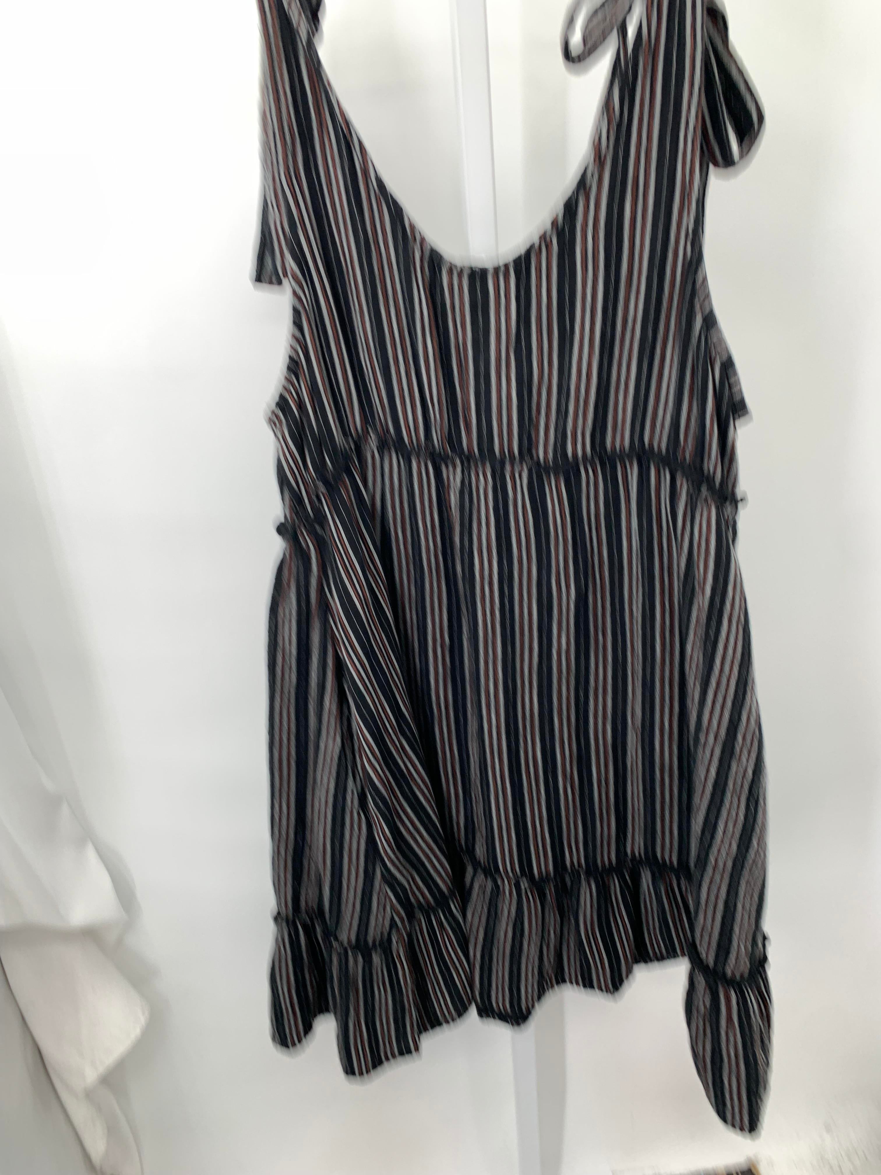 Sonoma Blk/Wht Size Extra Large Maternity Sleeveless Dress