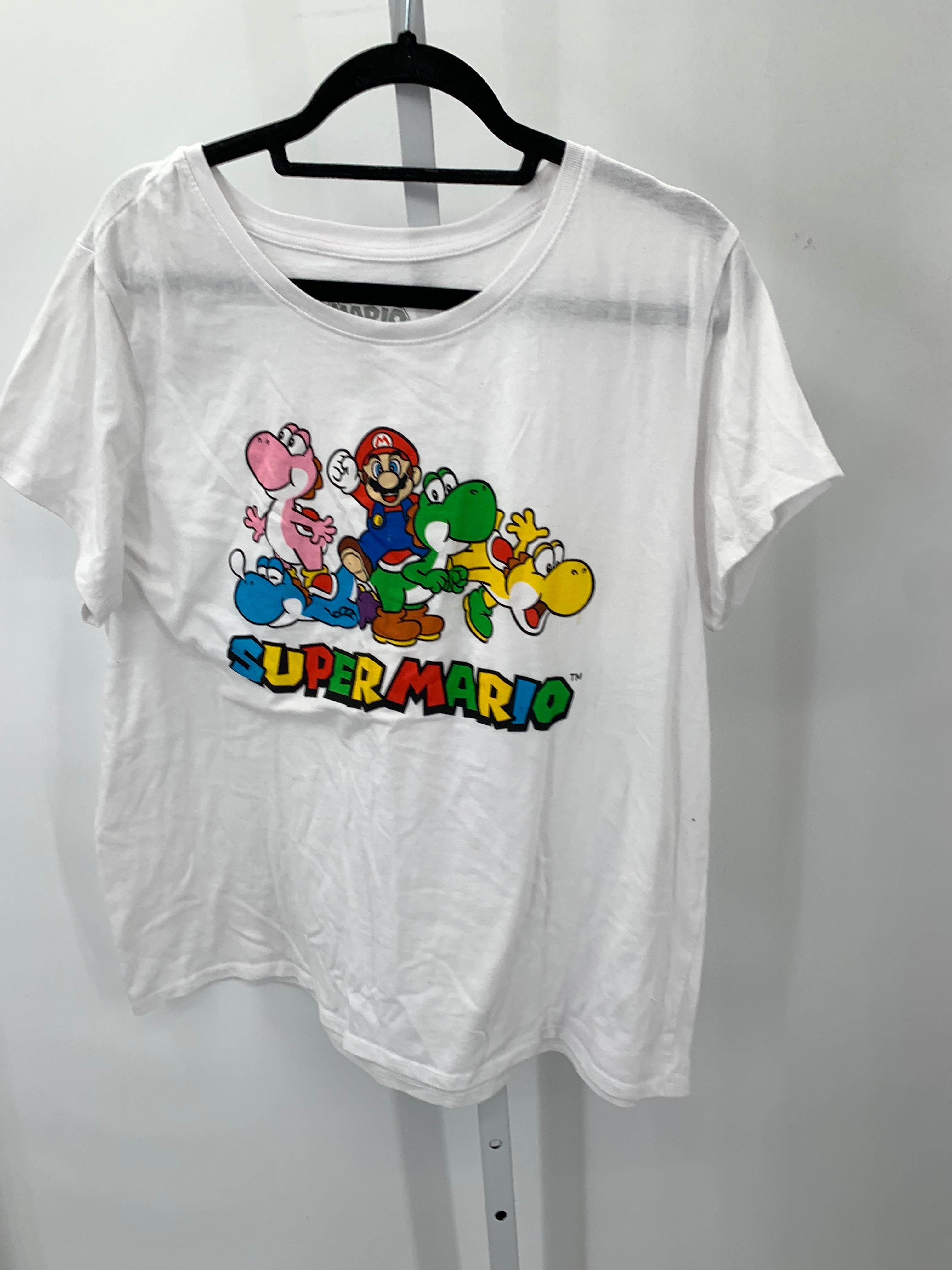 Super Mario Size XXL Misses Short Sleeve Shirt