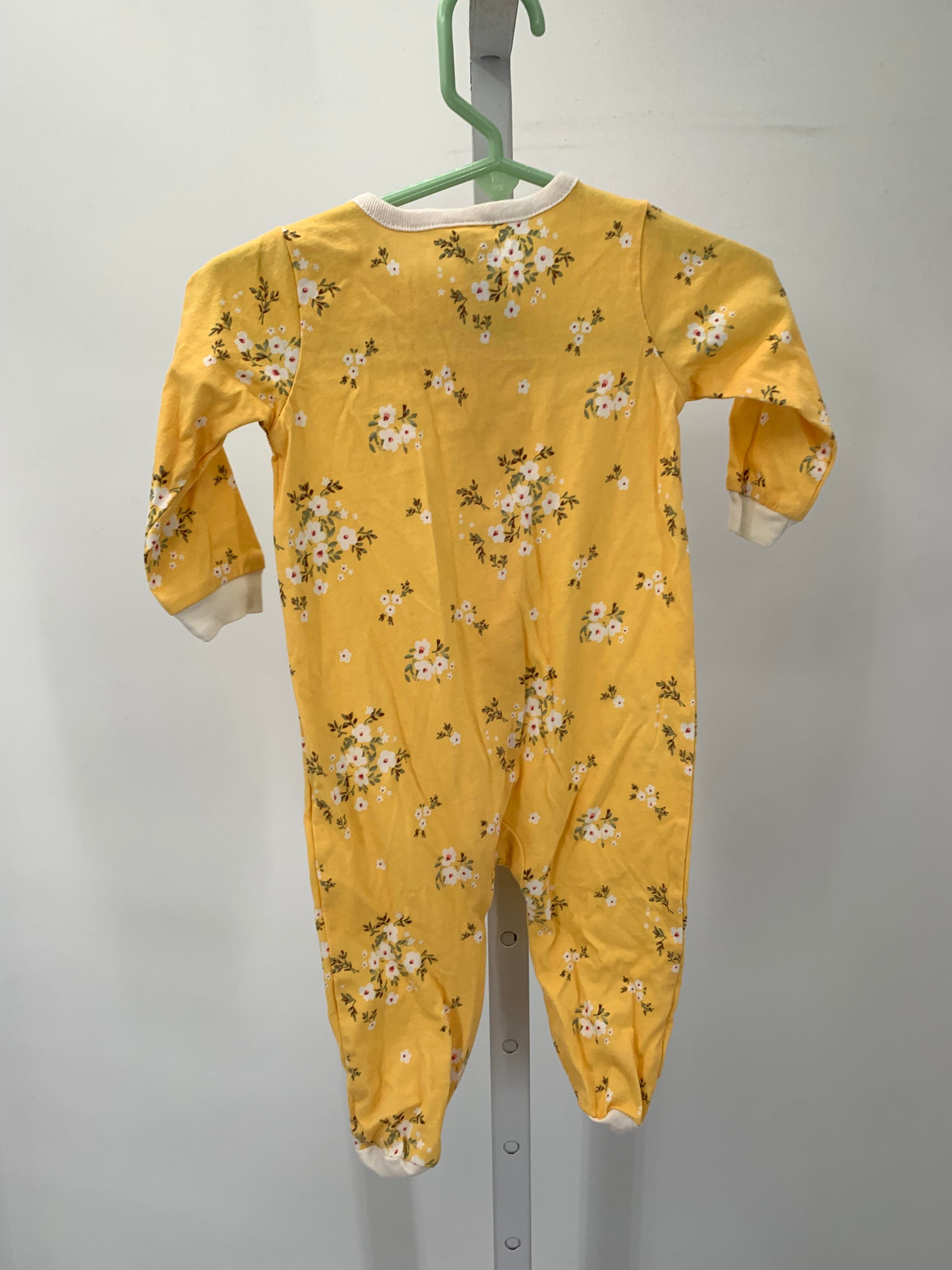 Gerber Size 3-6 Months Girls Long Slv. Romper