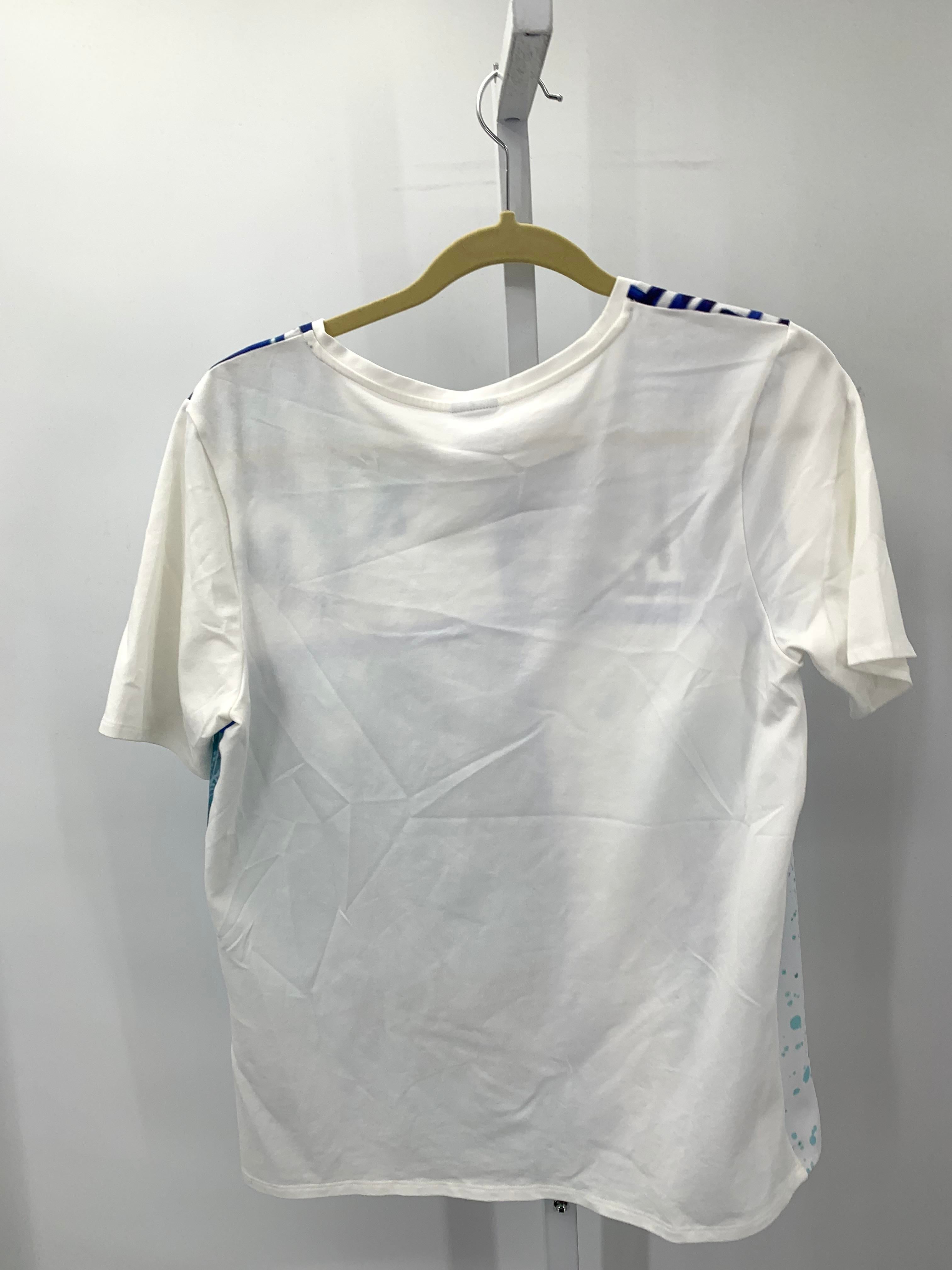 Chico's Size Medium Misses Short Sleeve Shirt