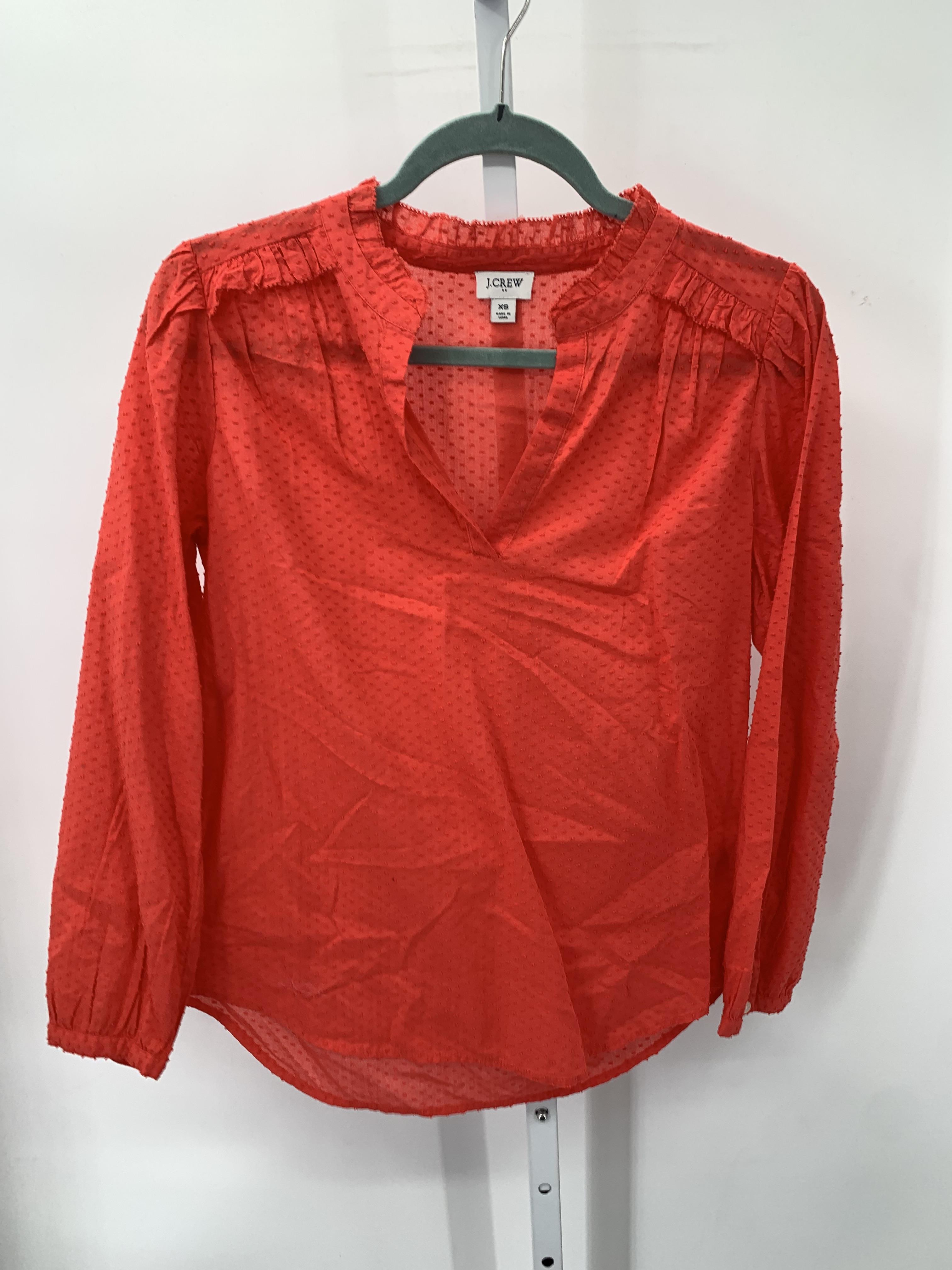 J. Crew Size X Small Misses Long Sleeve Shirt