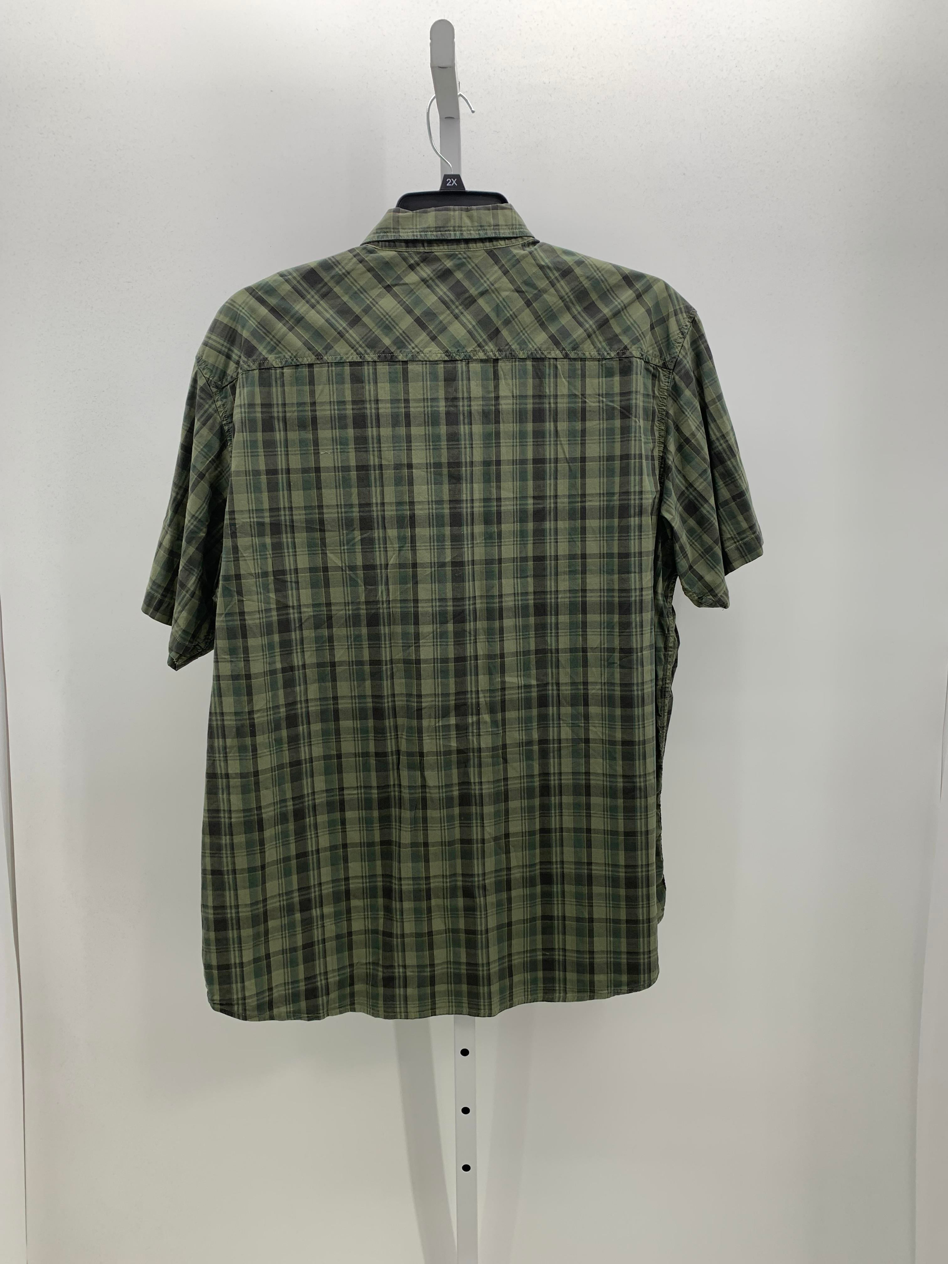 PLAID BTN DOWN