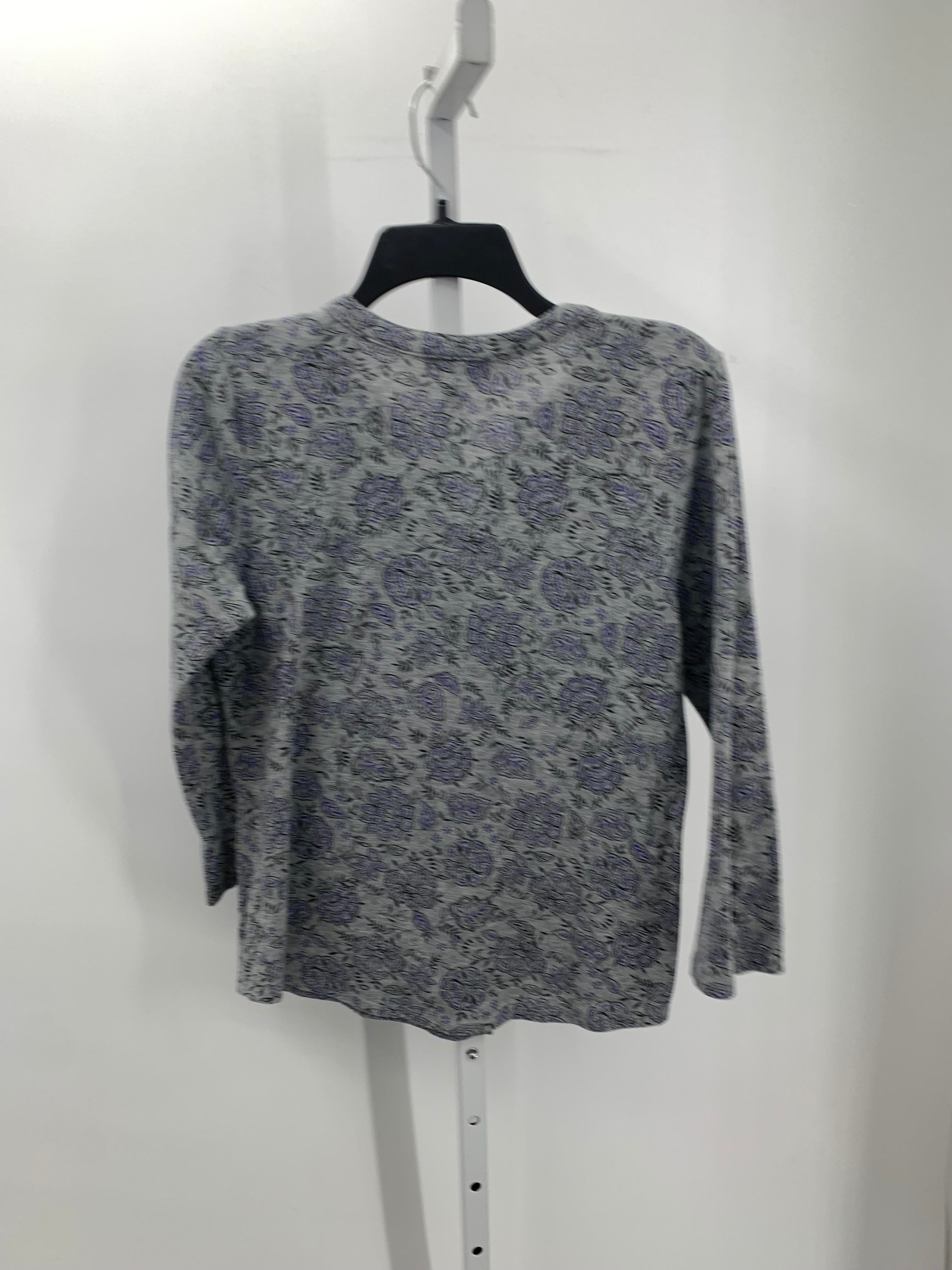 Liz Claiborne Size Medium Misses 3/4 Sleeve Shirt