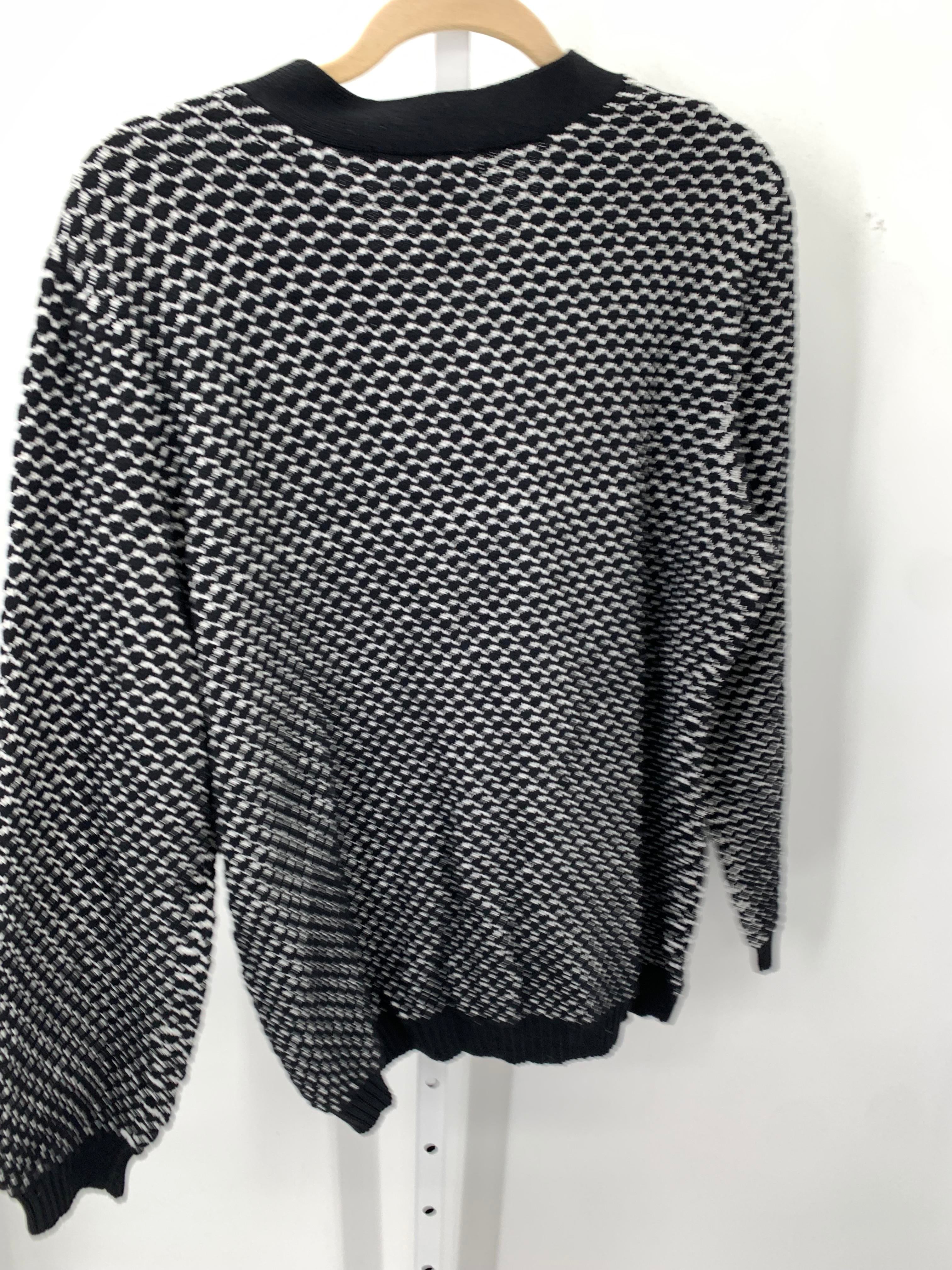 Karen Scott Size Large Misses Long Slv Sweater