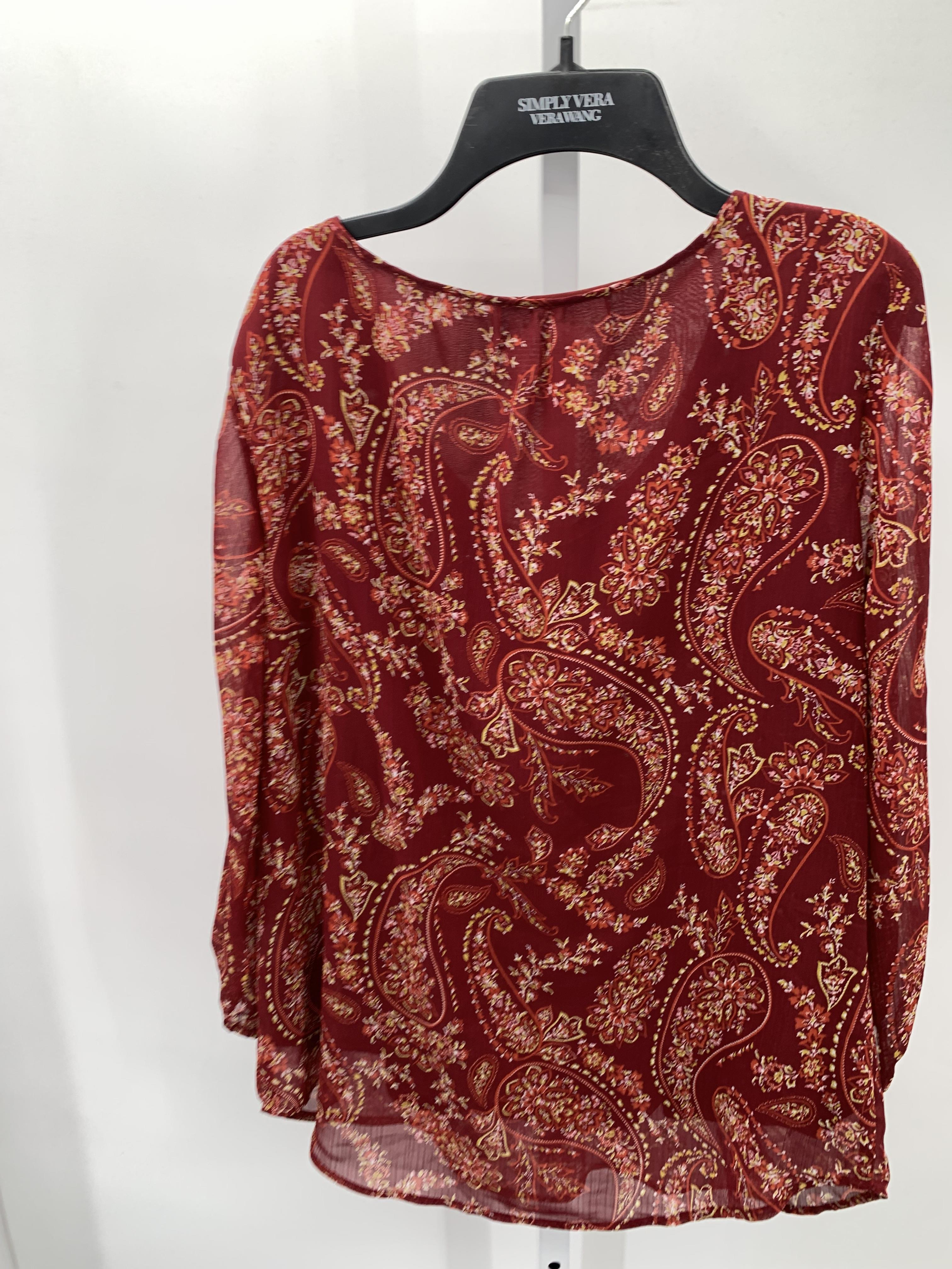 St. Johns Bay Size Medium Misses 3/4 Sleeve Shirt