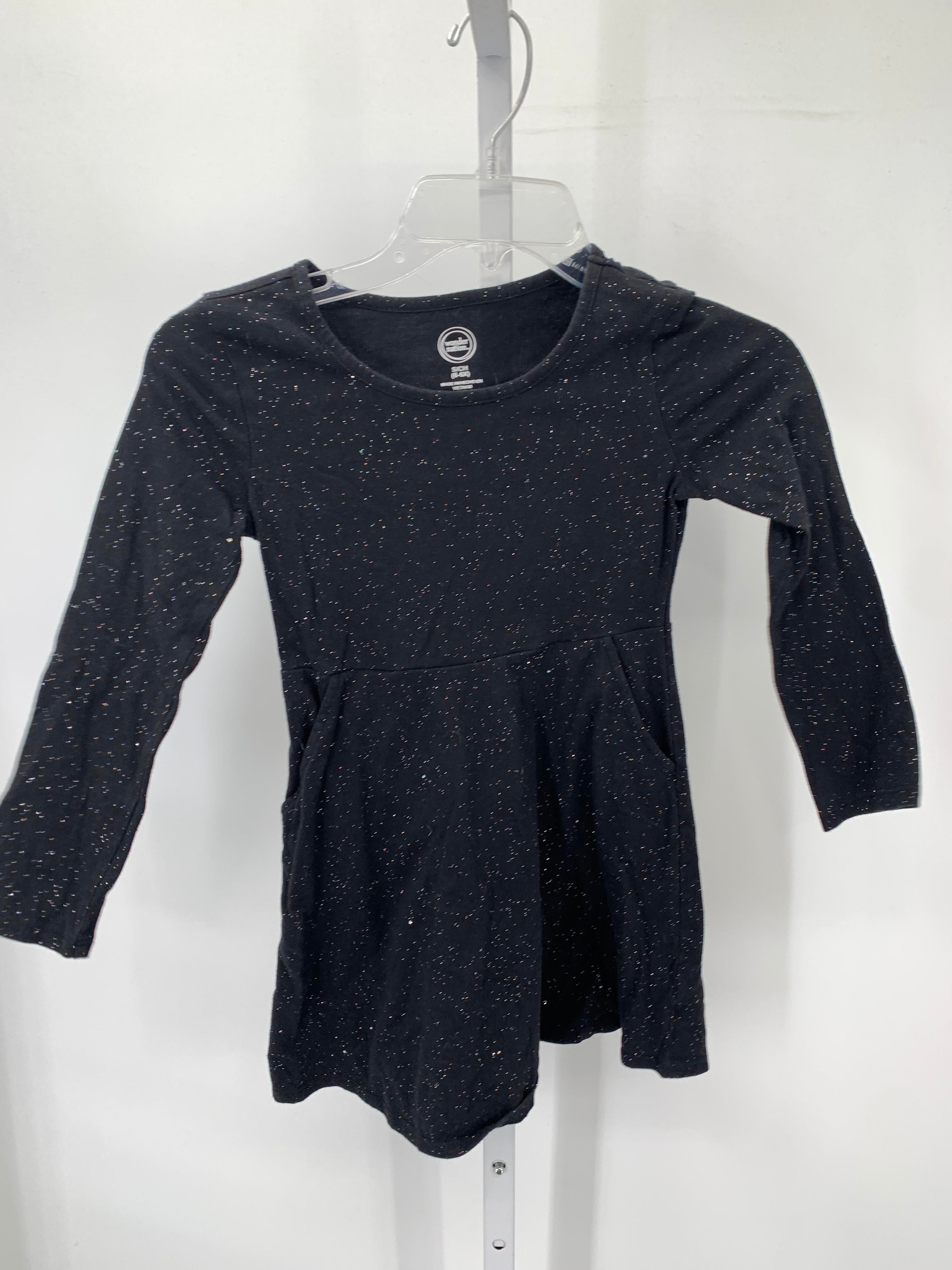 Wonder Nation Size 6-6X Girls Long Sleeve Dress