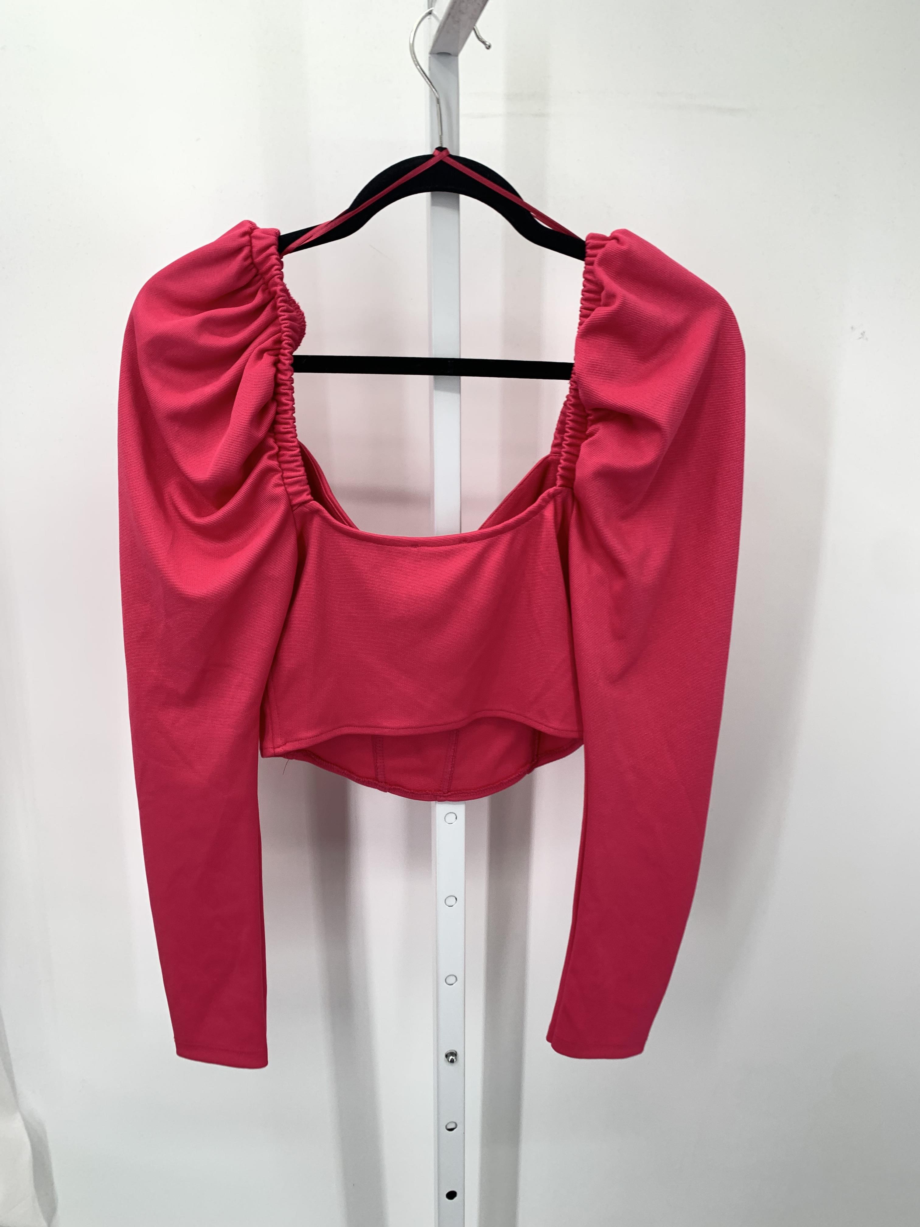 Zara Size Medium Juniors Long Sleeve Shirt