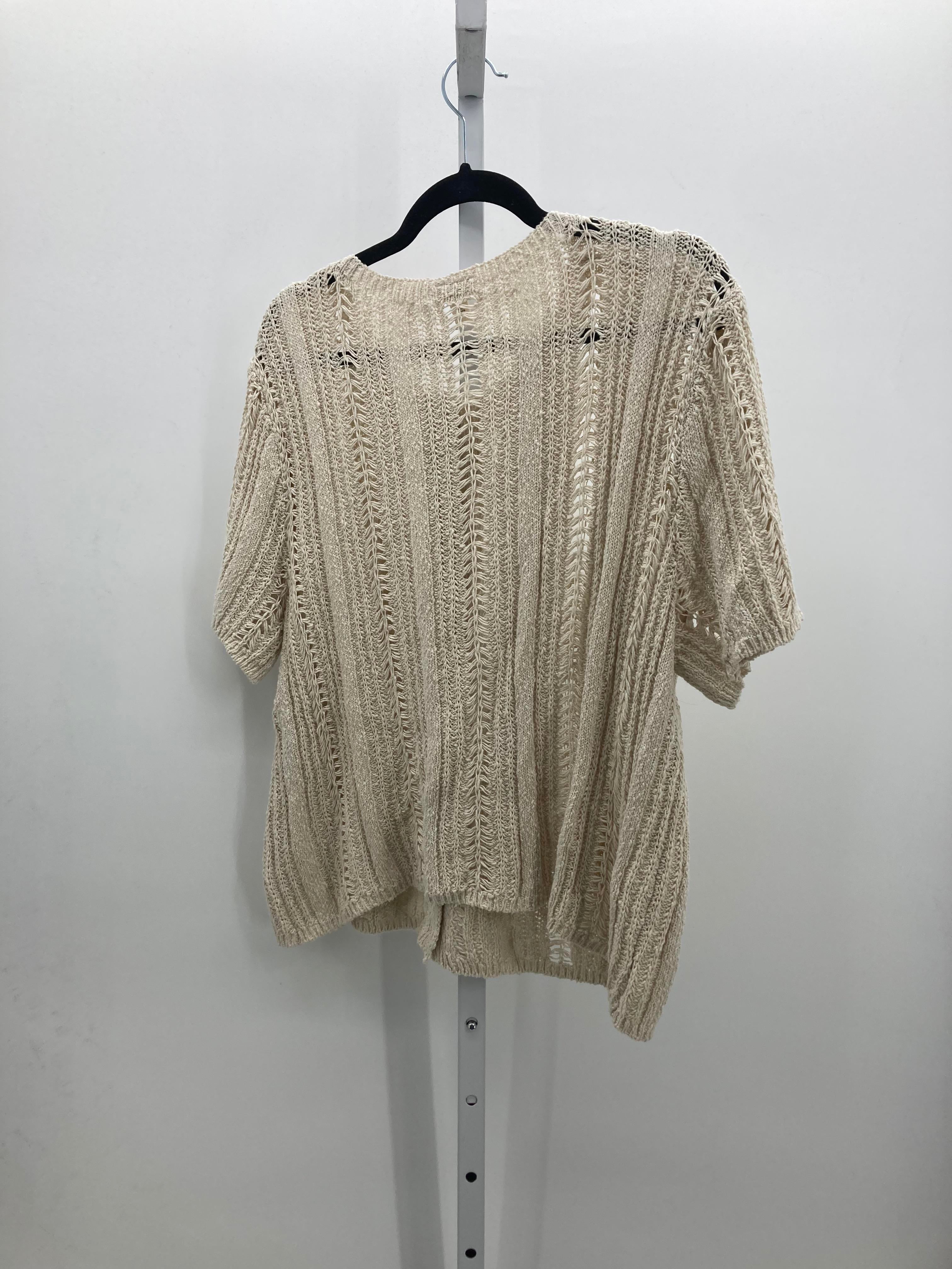 A.N.A. Size XXL Misses Short Slv Sweater