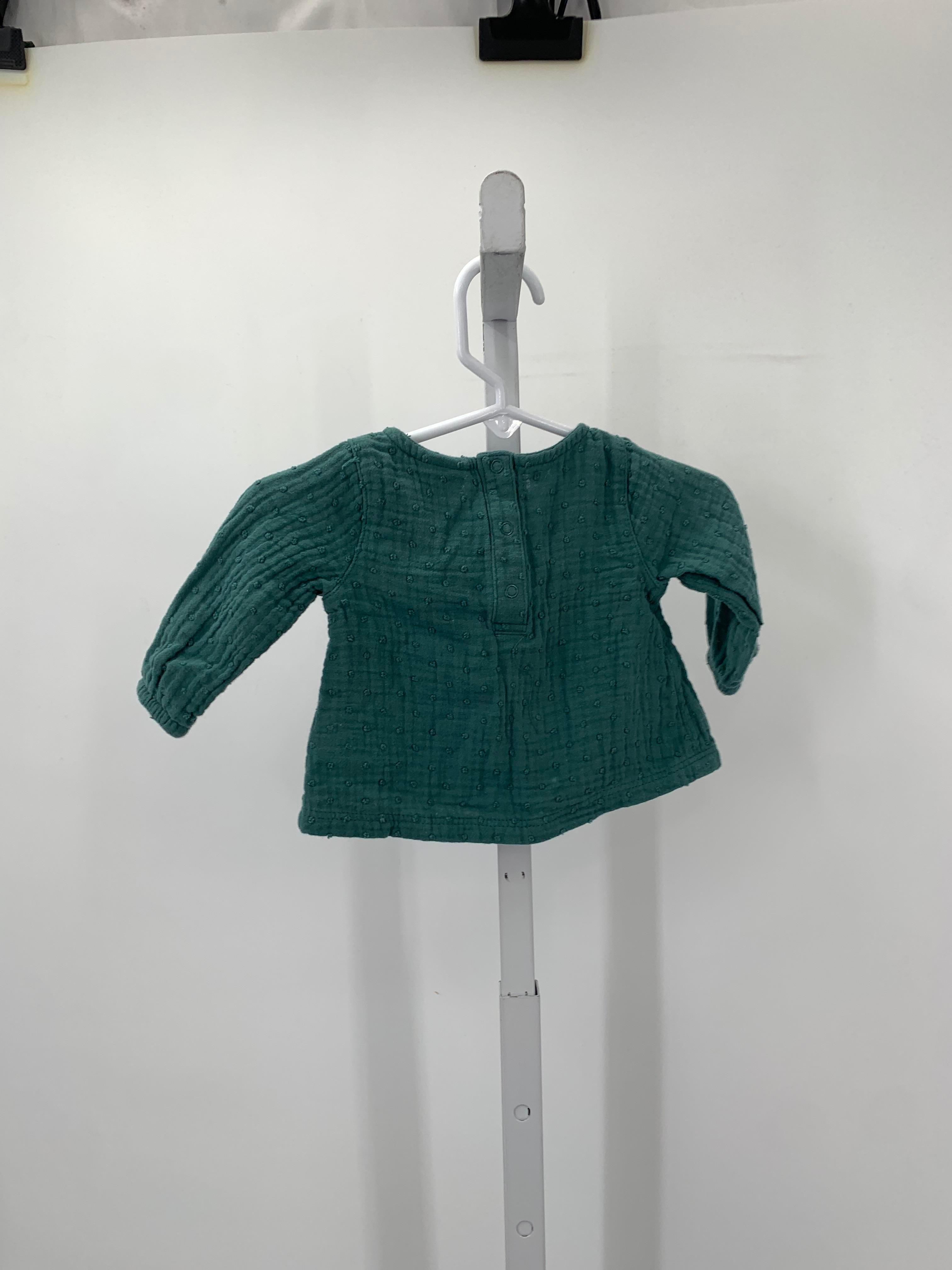 Cat & Jack Size 0-3 months Girls Long Sleeve Shirt