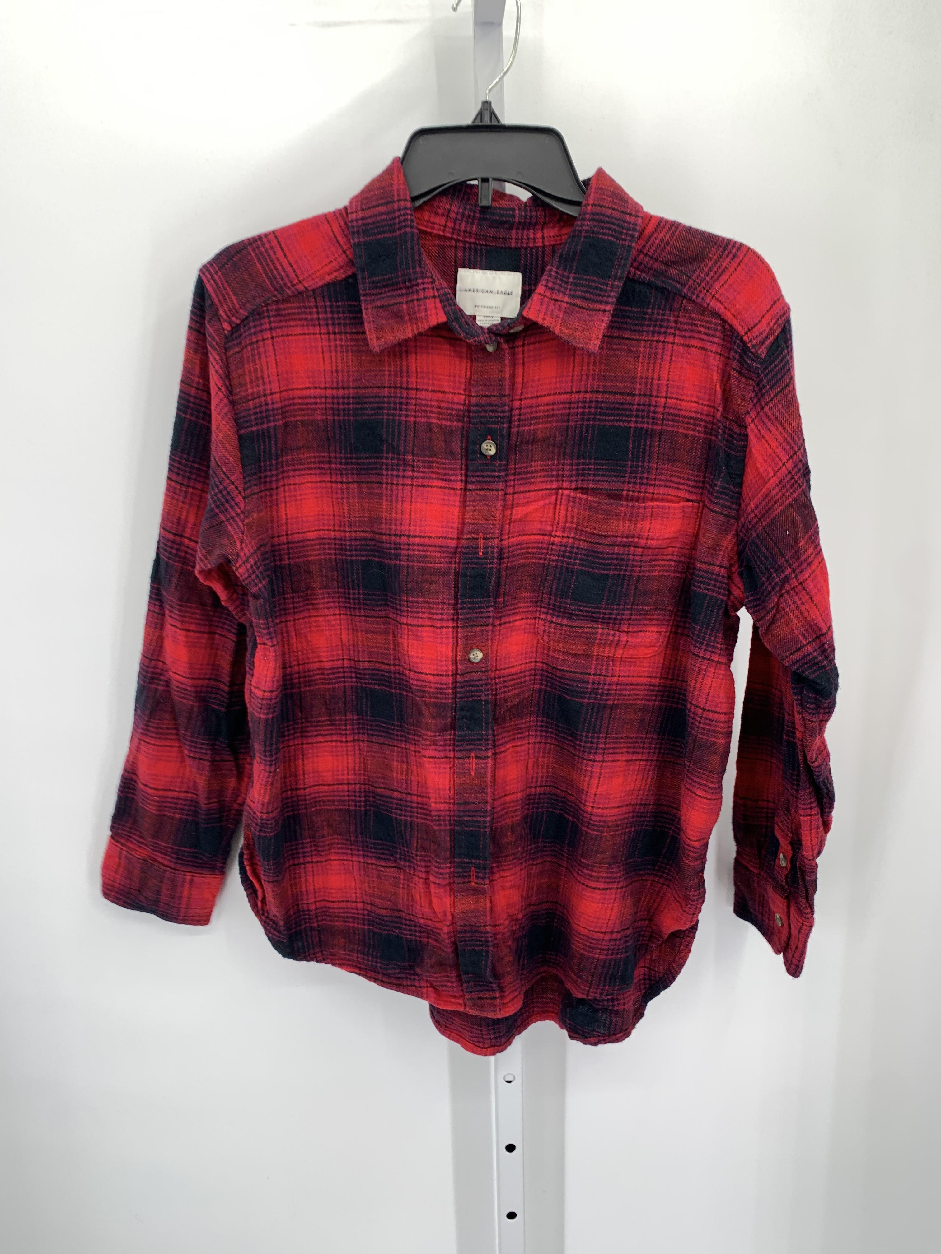 American Eagle Size Small Juniors Long Sleeve Shirt