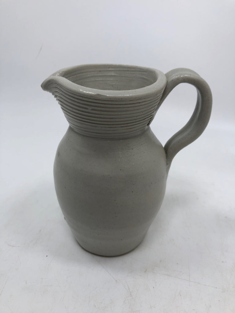 SALT GLAZE SMALL PITCHER.