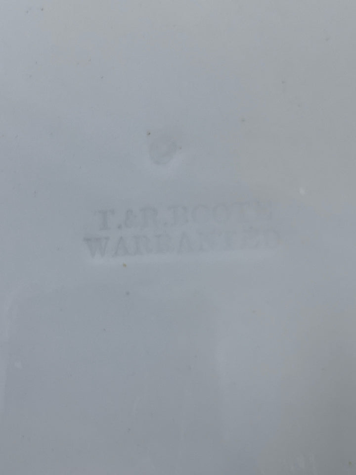 VTG WARRANTED IRONSTONE OVAL PLATTER.