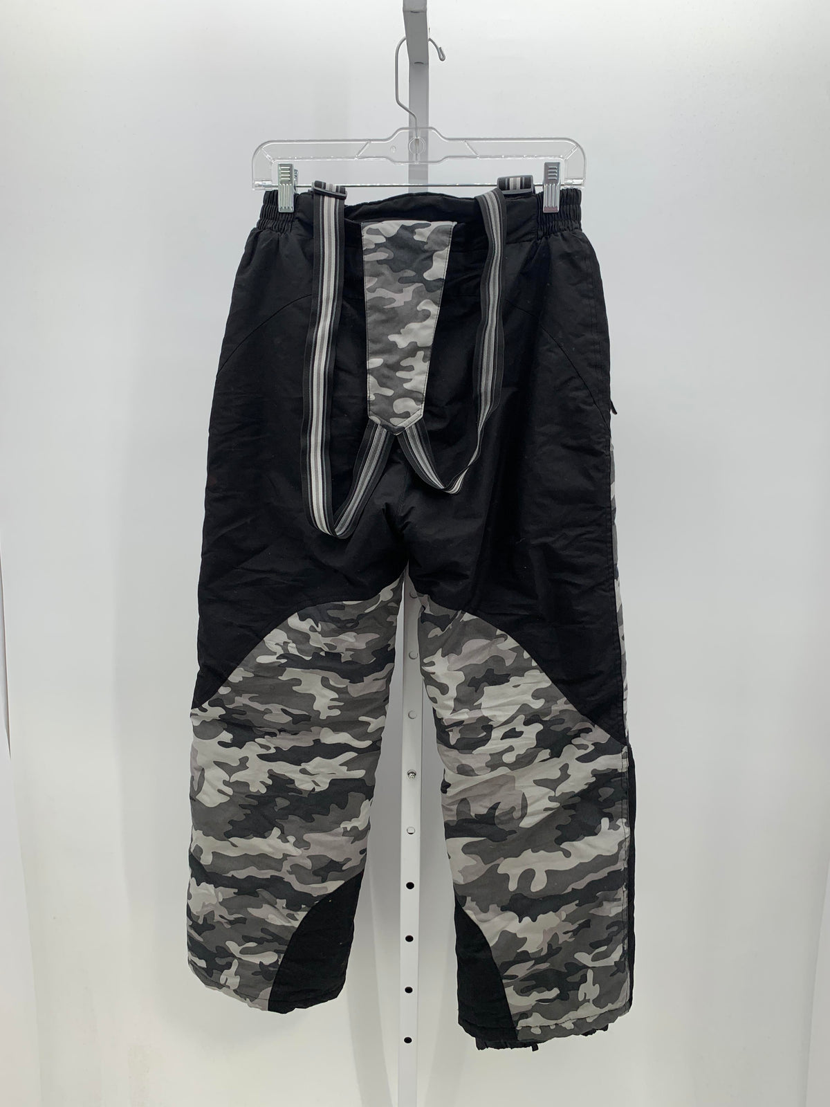 GREY CAMO SUSPENDERS