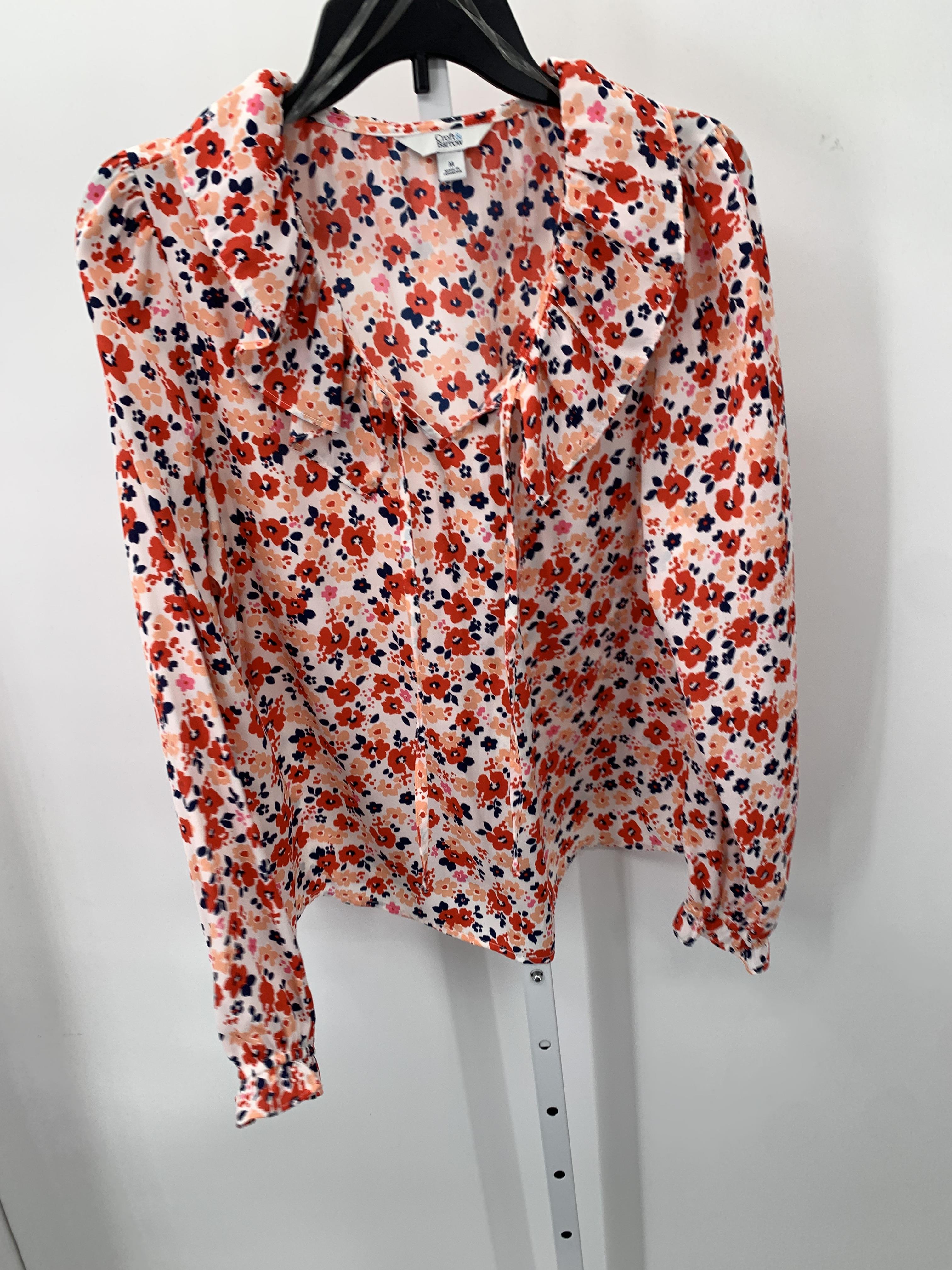 Croft & Barrow Size Medium Misses Long Sleeve Shirt