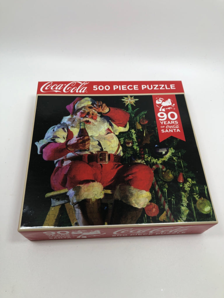 NIB COCA-COLA SANTA PUZZLE.