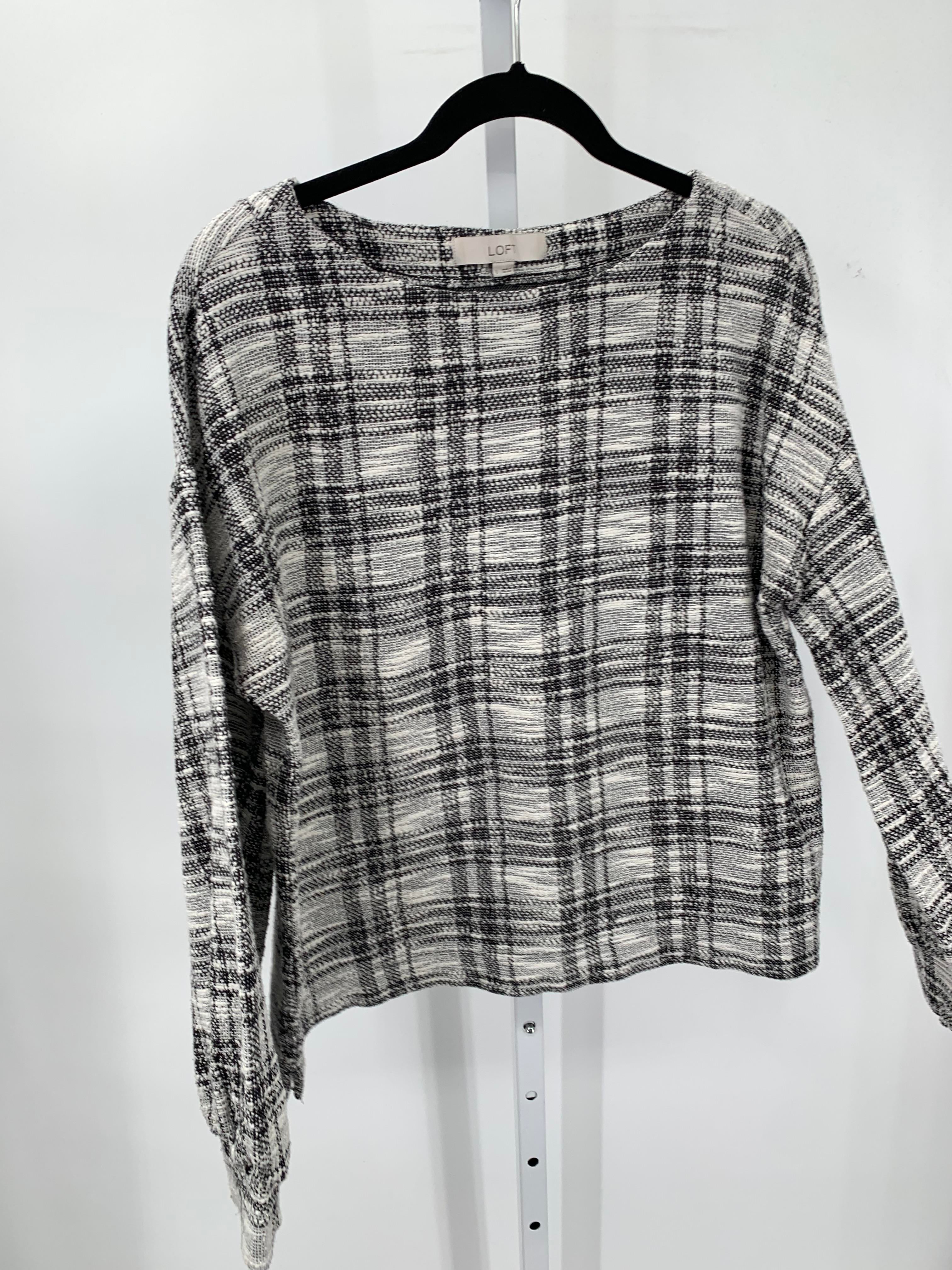 Loft Size Large Misses Long Slv Sweater