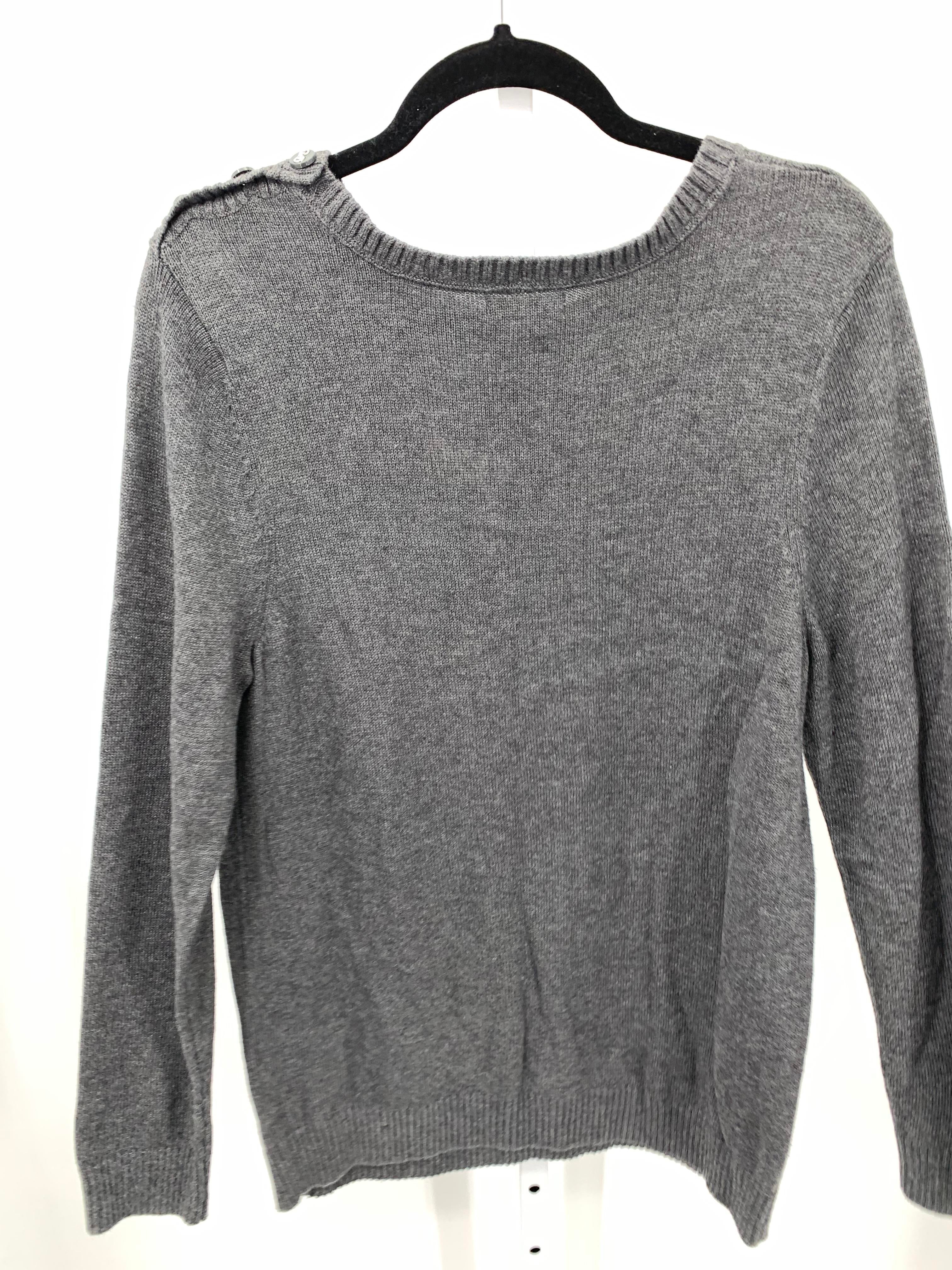 Charter Club Size Large Misses Long Slv Sweater