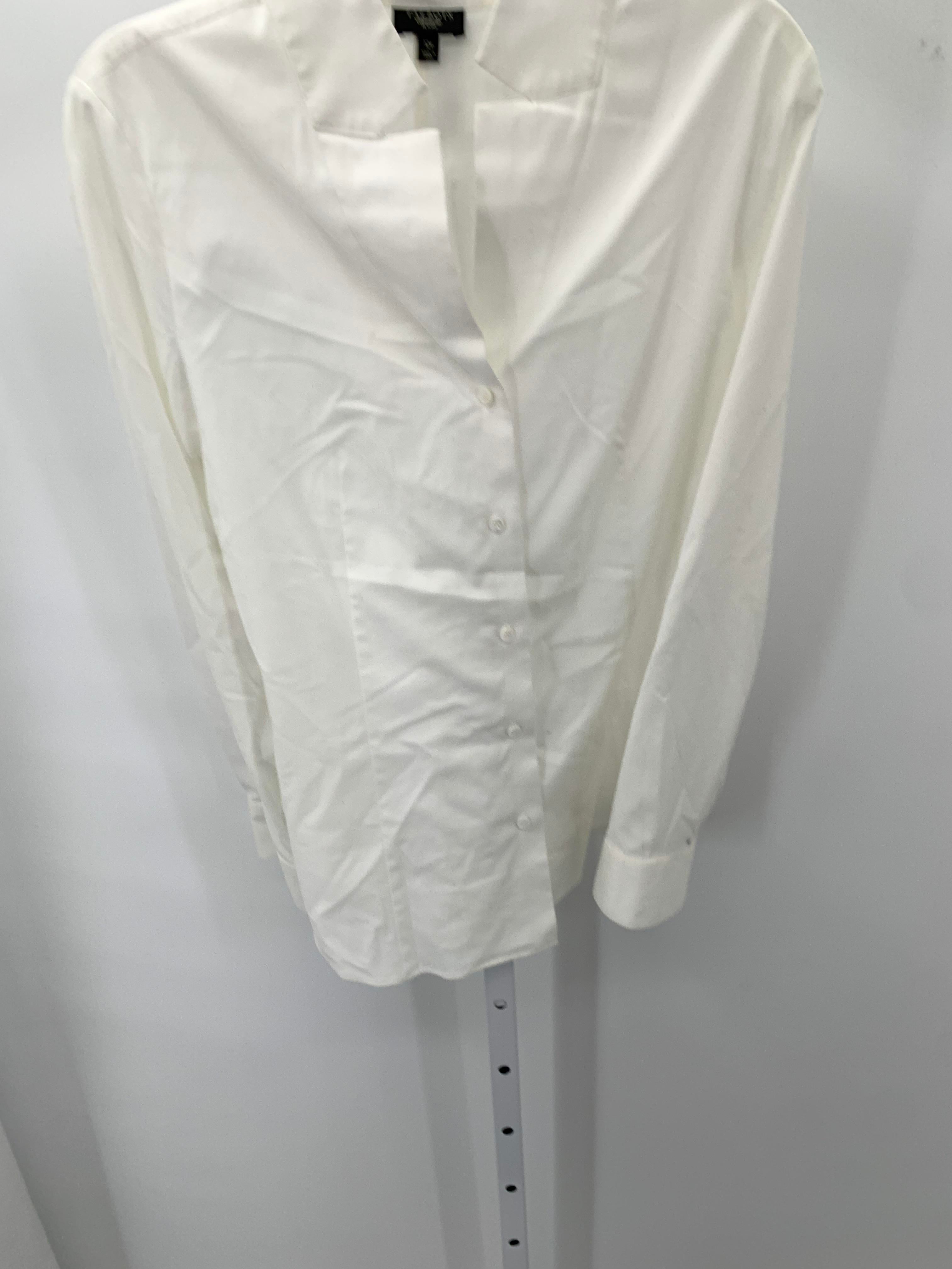 Talbots Size 12 Petite Petite Long Sleeve Shirt