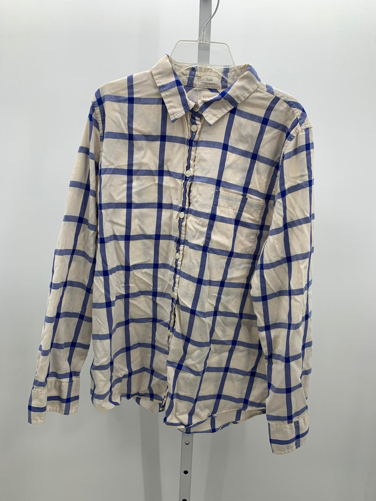 J. Crew Size Large Misses Long Sleeve Shirt