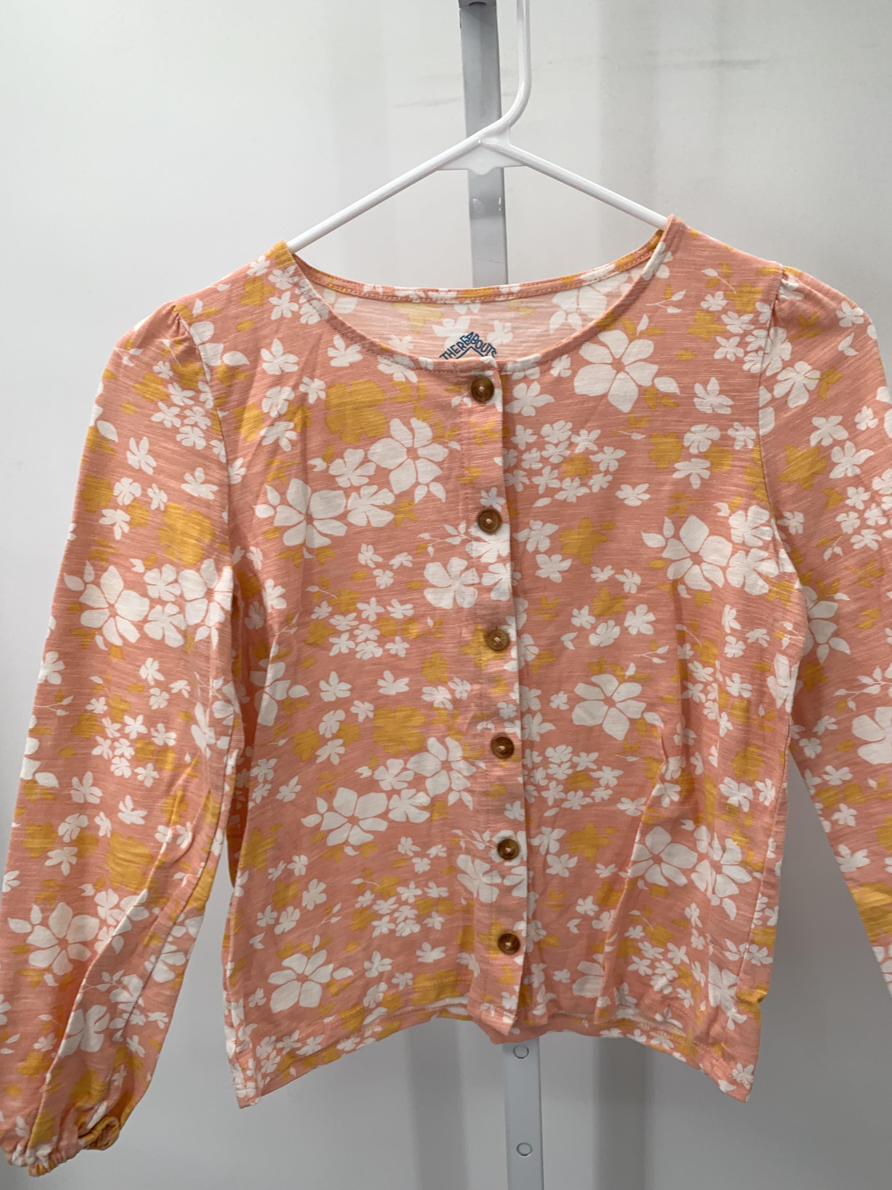 Thereabouts Size 10-12 Girls Long Sleeve Shirt