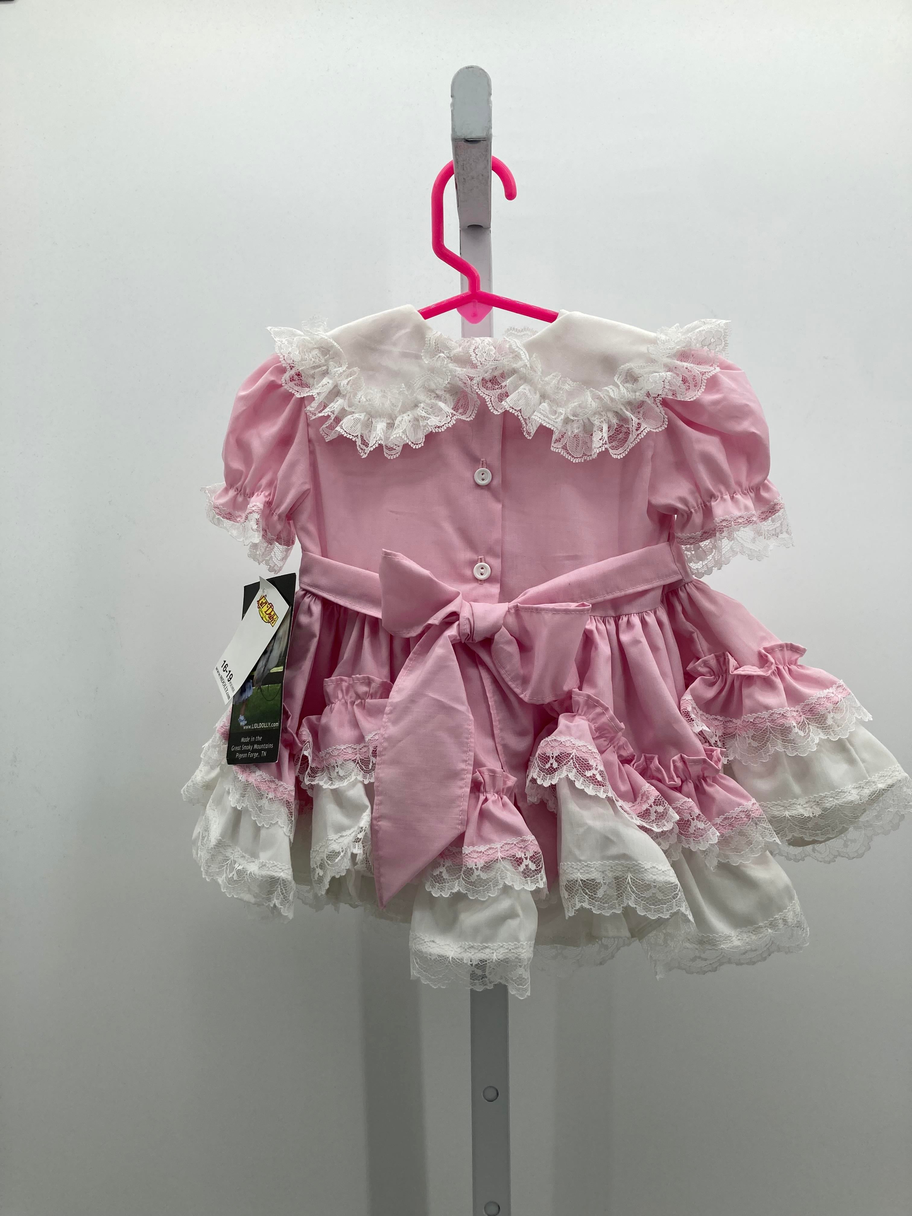 Size 3-6 Months Girls Short Sleeve Dress