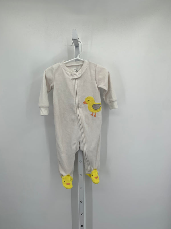 YELLOW DUCK FLEECE ROMPER