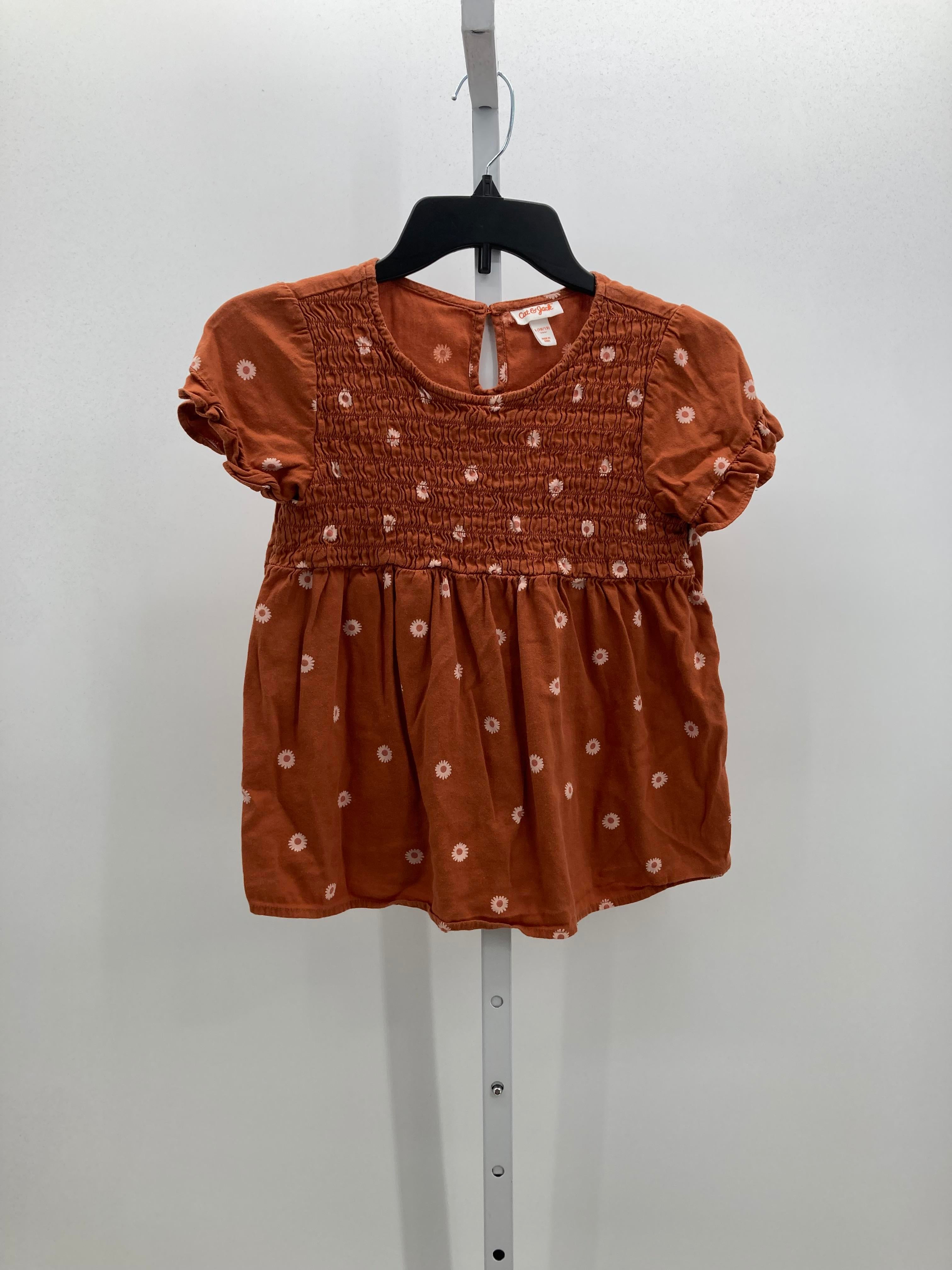 Cat & Jack Size 10-12 Girls Short Sleeve Shirt